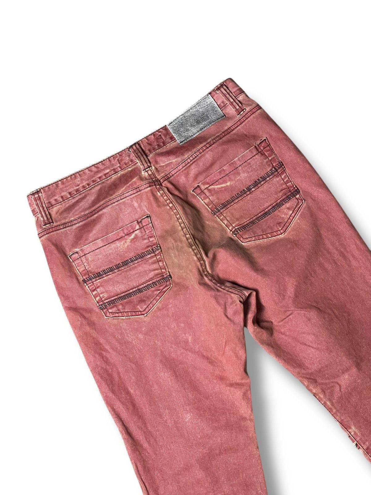 Vintage Vintage ILDF Distressed Denim Slim Jeans (92) Size US 33 - 12 Thumbnail