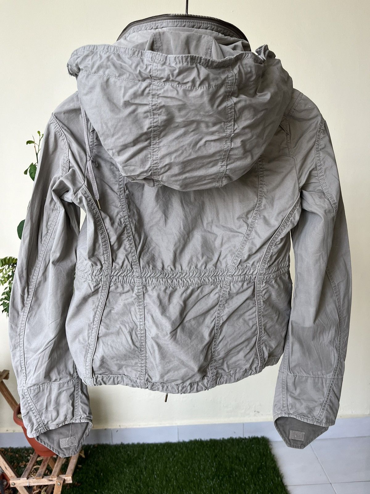 If Six Was Nine 💥 2000s GOA Bono Cyber Military Jacket Size S / US 4 / IT 40 - 3 Thumbnail