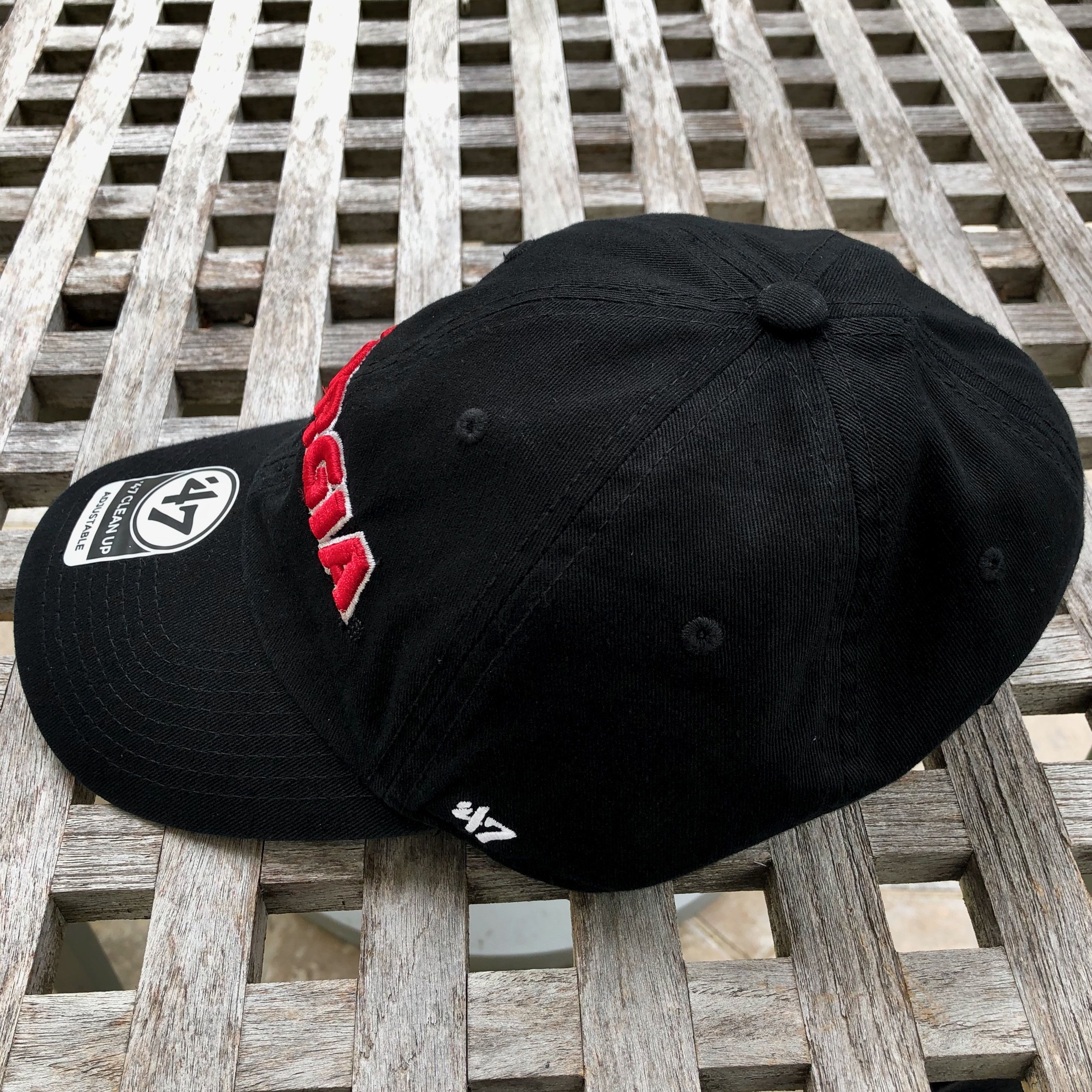 47 Brand UGA Georgia Bulldogs Script Logo Strapback Hat Size ONE SIZE - 2 Thumbnail