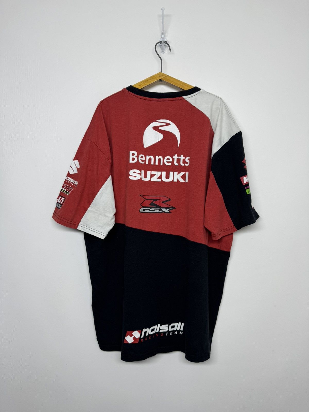 Vintage Vintage Y2k Suzuki Racing Big Logo T Shirt Size US XXL / EU 58 / 5 - 3 Thumbnail