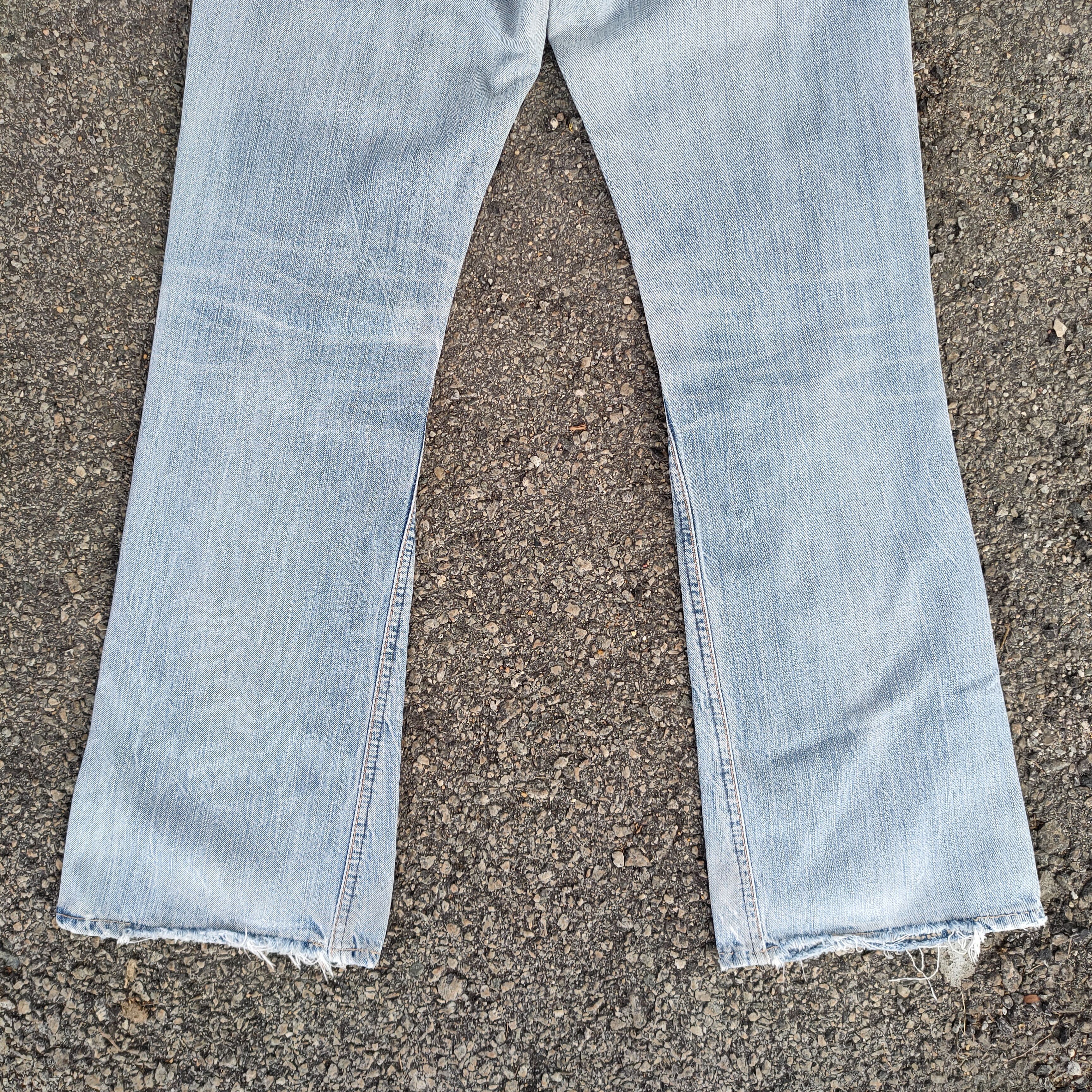 Edwin FLARE VINTAGE EDWIN FADED RIPPED JEANS DENIM PANTS Size US 30 / EU 46 - 9 Thumbnail