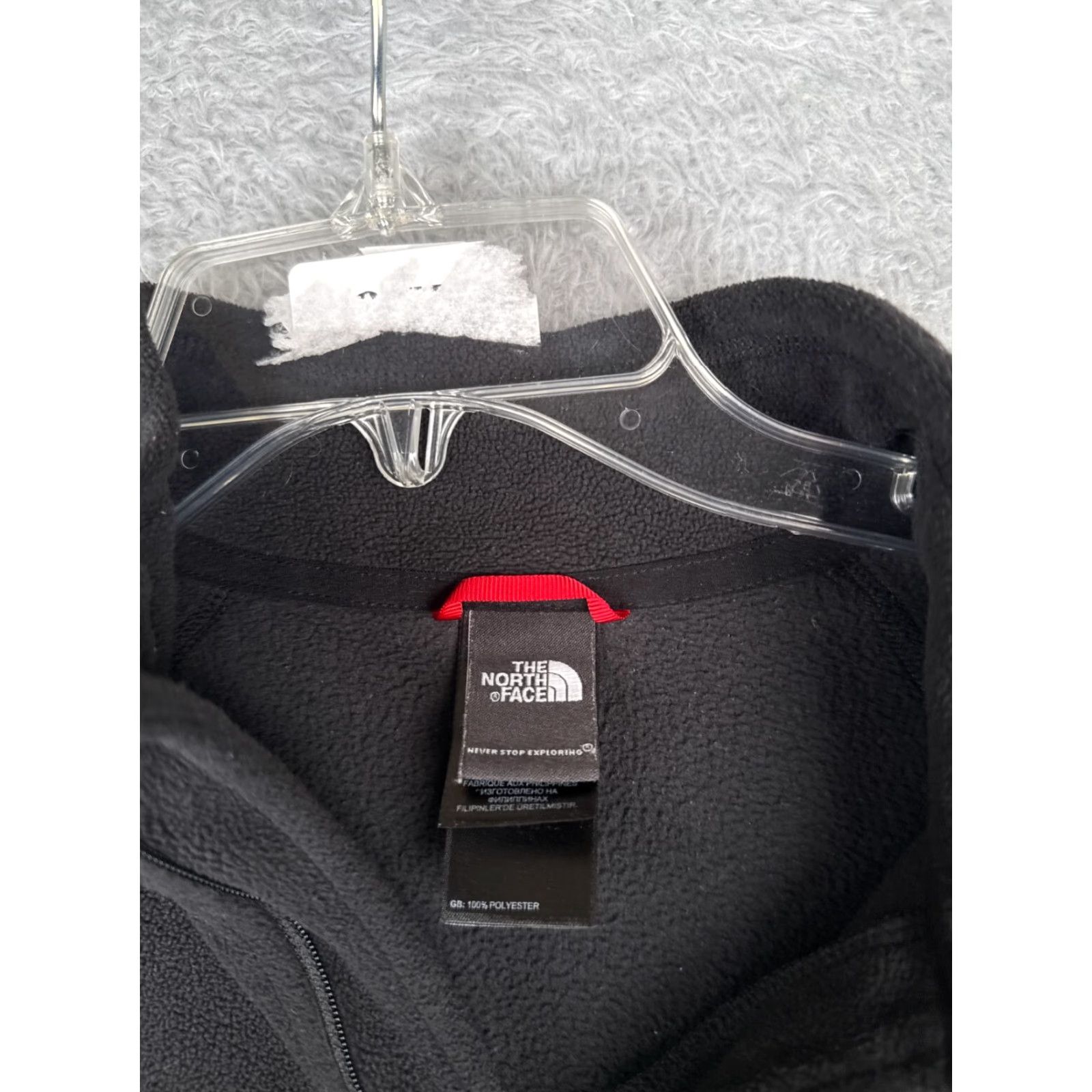 The North Face The North Face Sweatshirt Women M Black Pullover Mock Neck 1/4 Zip Fleece Logo Sports Outdoor Shirt Womens Size M / US 6-8 / IT 42-44 - 7 Thumbnail