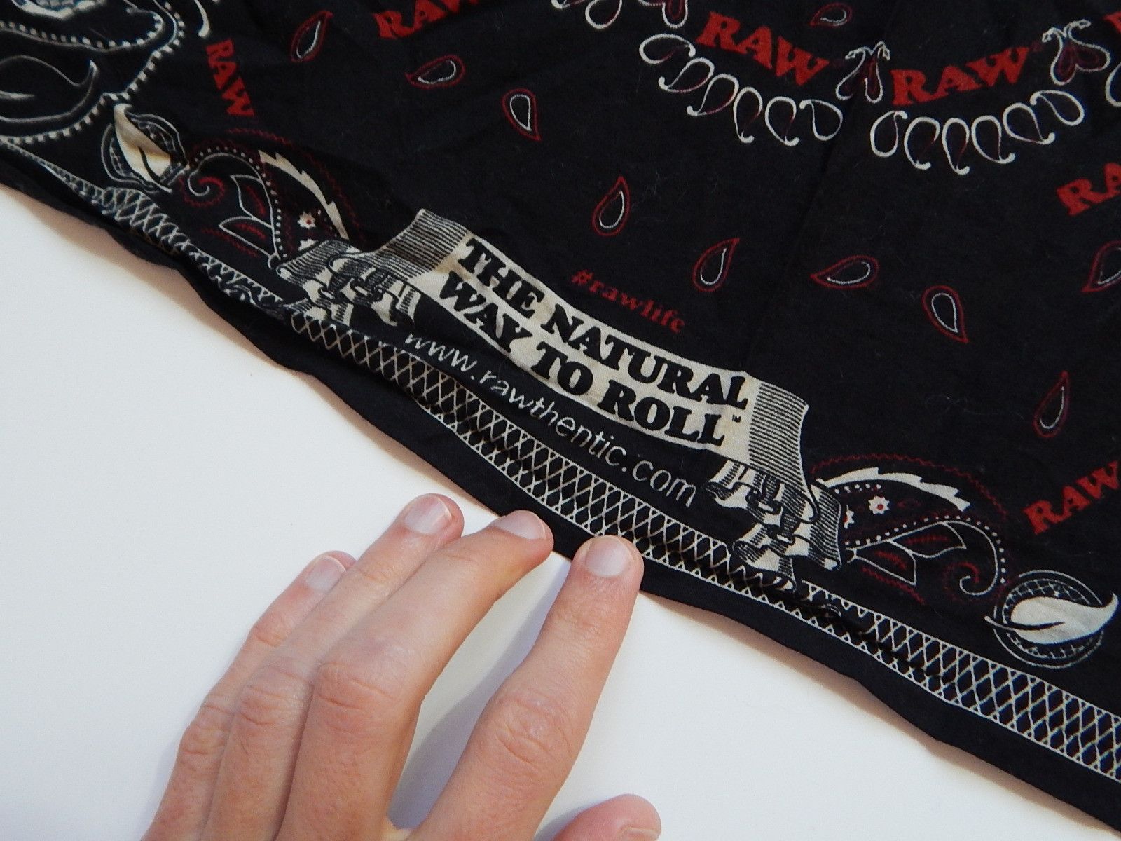 Cowboy Equipment vintage raw natural rolling papers bandana Size ONE SIZE - 3 Thumbnail