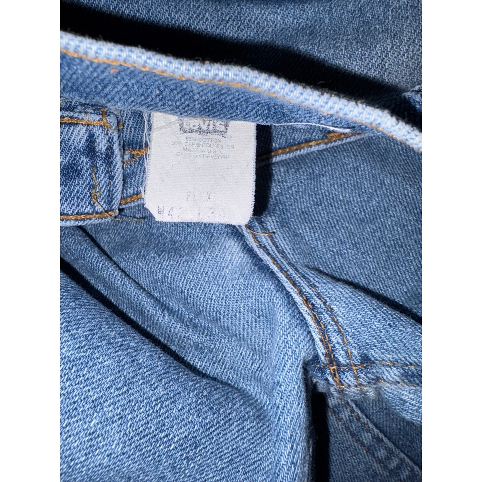 Levi's Vintage Levi’s 540 blue denim W42 L34 orange tag Flex Size US 42 / EU 58 - 2 Thumbnail
