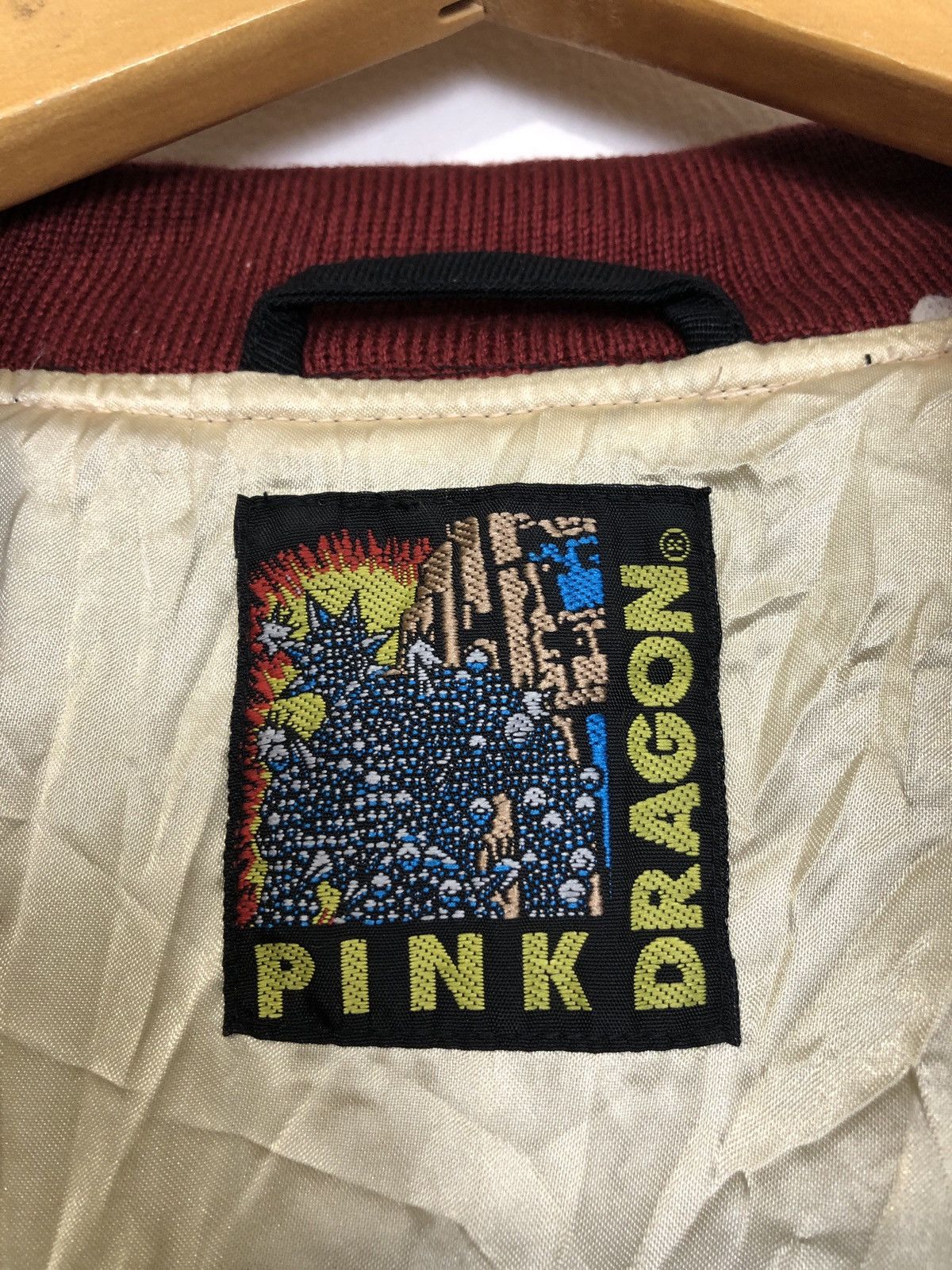 Japanese Brand Cream Soda Pink Dragon Jacket Size US L / EU 52-54 / 3 - 6 Thumbnail