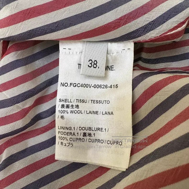 Thom Browne Thom Browne Classic Pleated Skirt in Dark Blue with Gold B Size 25" / US 0 / IT 36 - 7 Thumbnail