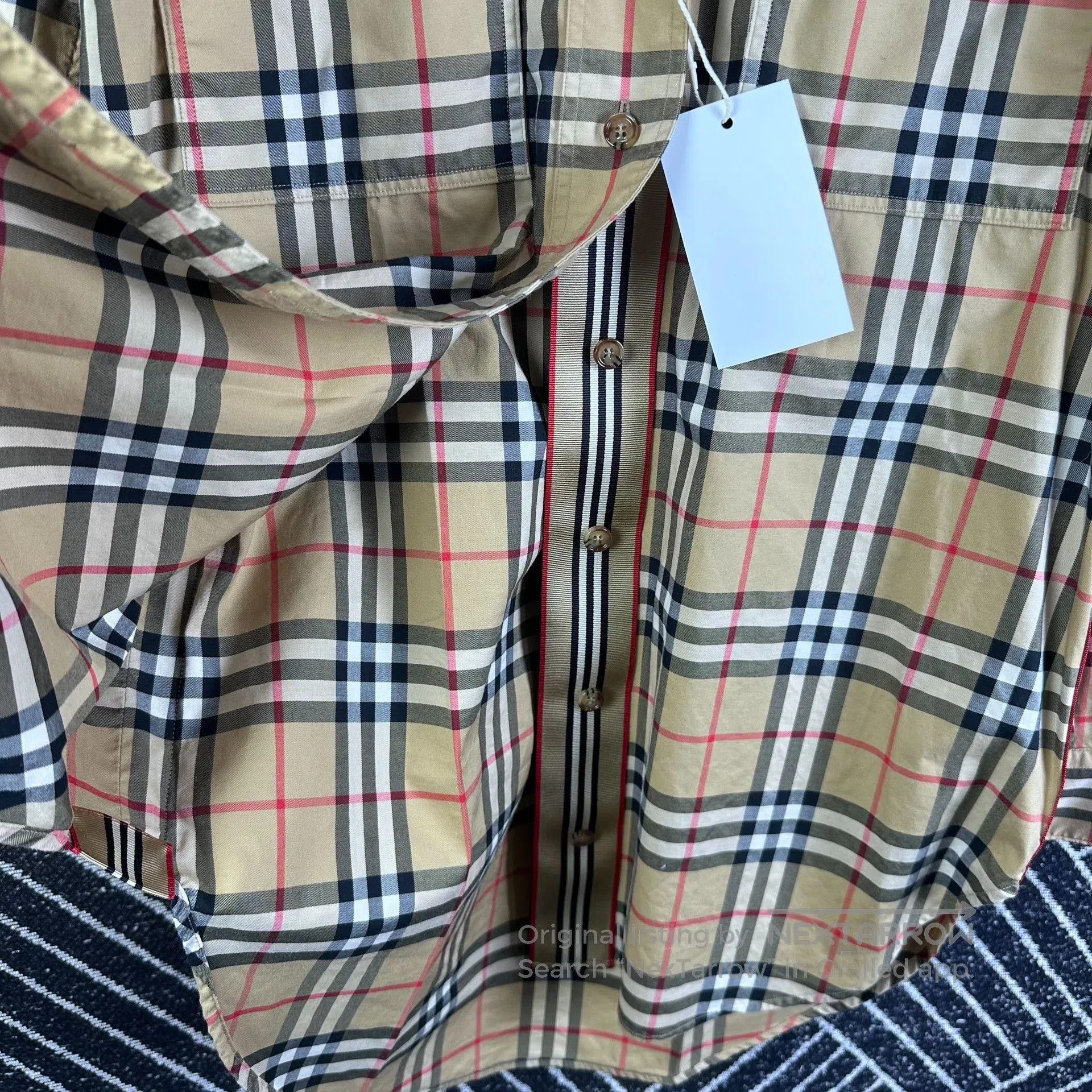 Burberry Burberry Plaid Shirt Women's UK2. Size M / US 6-8 / IT 42-44 - 8 Thumbnail