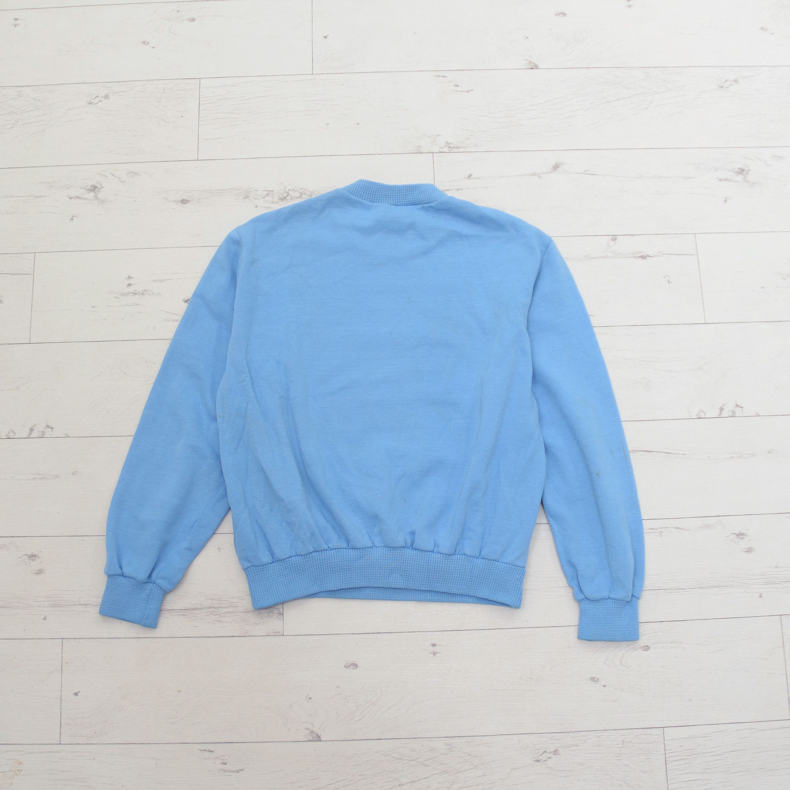 Adidas × Vintage Vintage 70-80's Adidas Ventex GREENWICH Diamond Sweatshirt Size US M / EU 48-50 / 2 - 11 Thumbnail