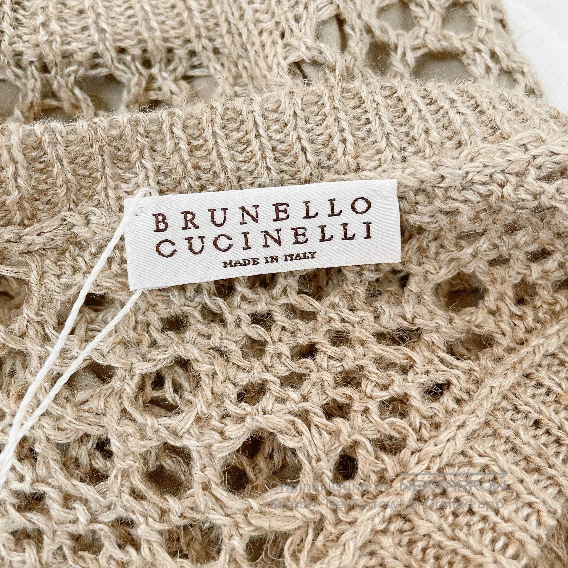 Brunello Cucinelli Brunello Cucinelli Crochet Sleeveless Top. Size US S / EU 44-46 / 1 - 4 Thumbnail