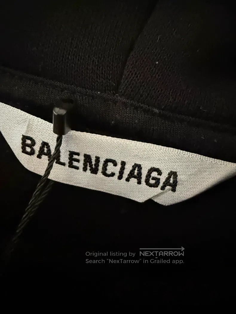 Balenciaga Balenciaga Seven Languages Hoodie with Hood Size US XS / EU 42 / 0 - 3 Thumbnail