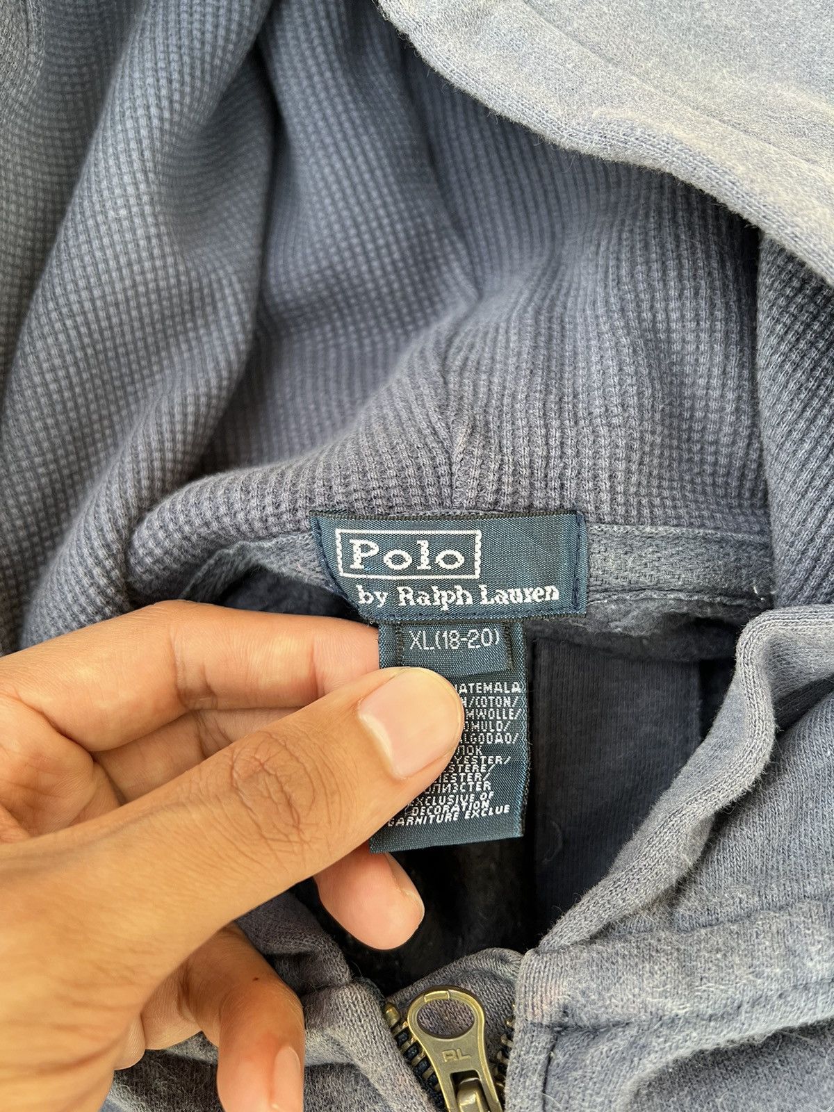 Polo Ralph Lauren Vintage Polo Ralph Lauren Big Pony Zip Up Hoodie Size US S / EU 44-46 / 1 - 5 Thumbnail