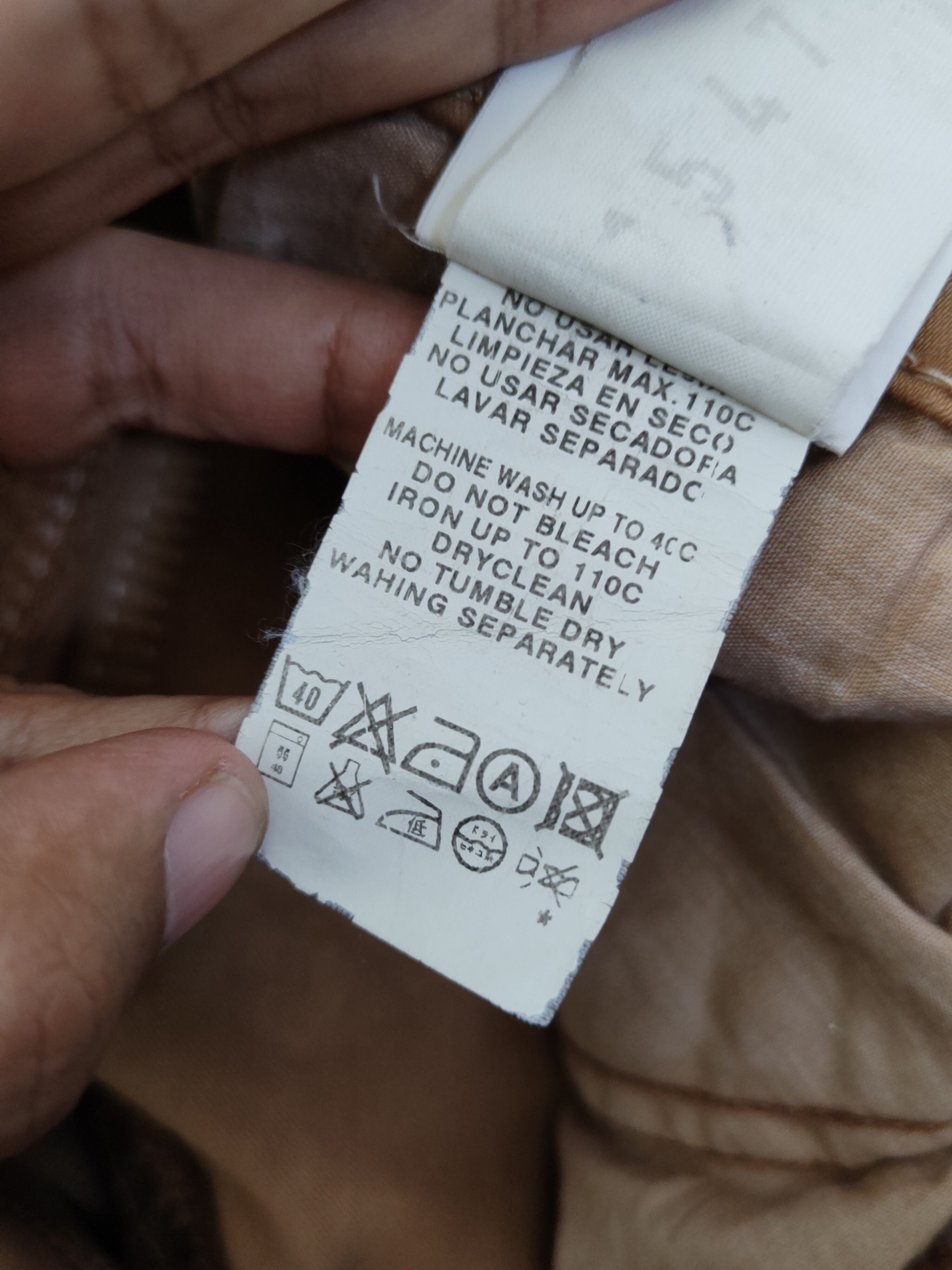 Japanese Brand Cimarron Brown Multipocket Tactical Cargo Pants #W1839 Size 24" / US 00 / IT 34 - 13 Thumbnail