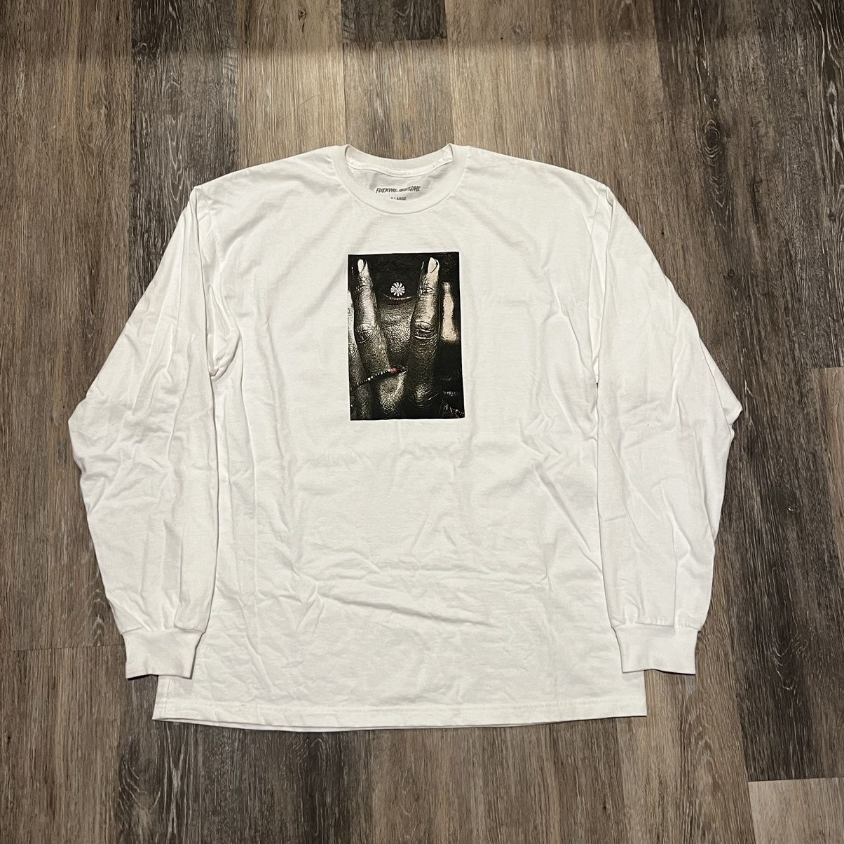 Fucking Awesome Fucking Awesome Eye Long sleeve Faces Long sleeve t shirt Size US XL / EU 56 / 4 - 2 Thumbnail