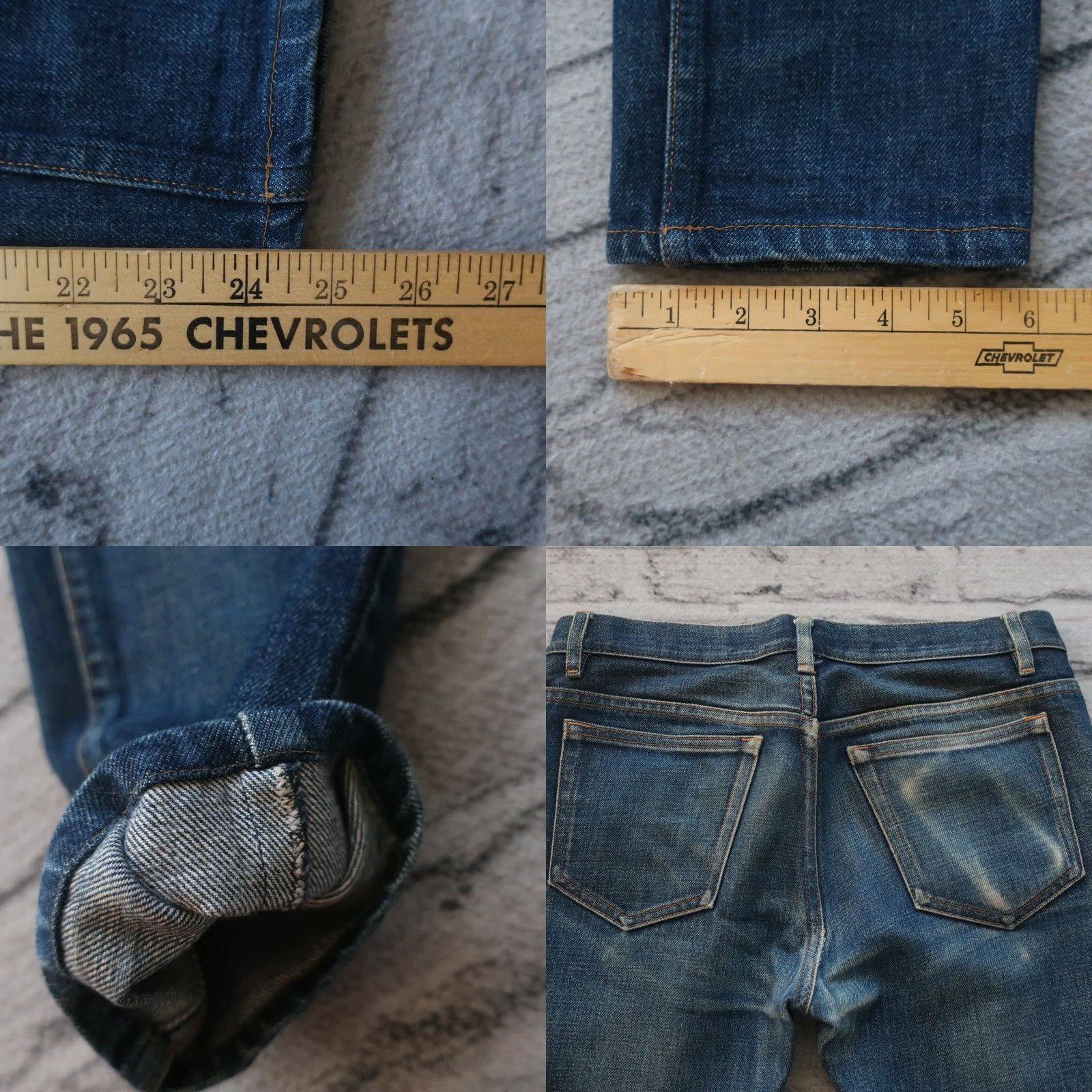 Denime APC Petit New Standard Jeans Size 30 Denim Distressed Faded Destroyed Size US 30 / EU 46 - 8 Thumbnail