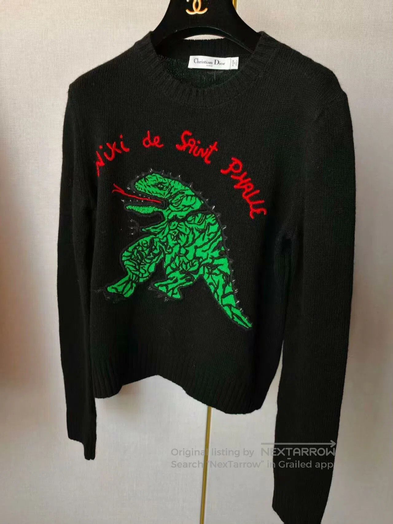Dior Dior Cashmere Graphic Top. Size M / US 6-8 / IT 42-44 - 5 Thumbnail