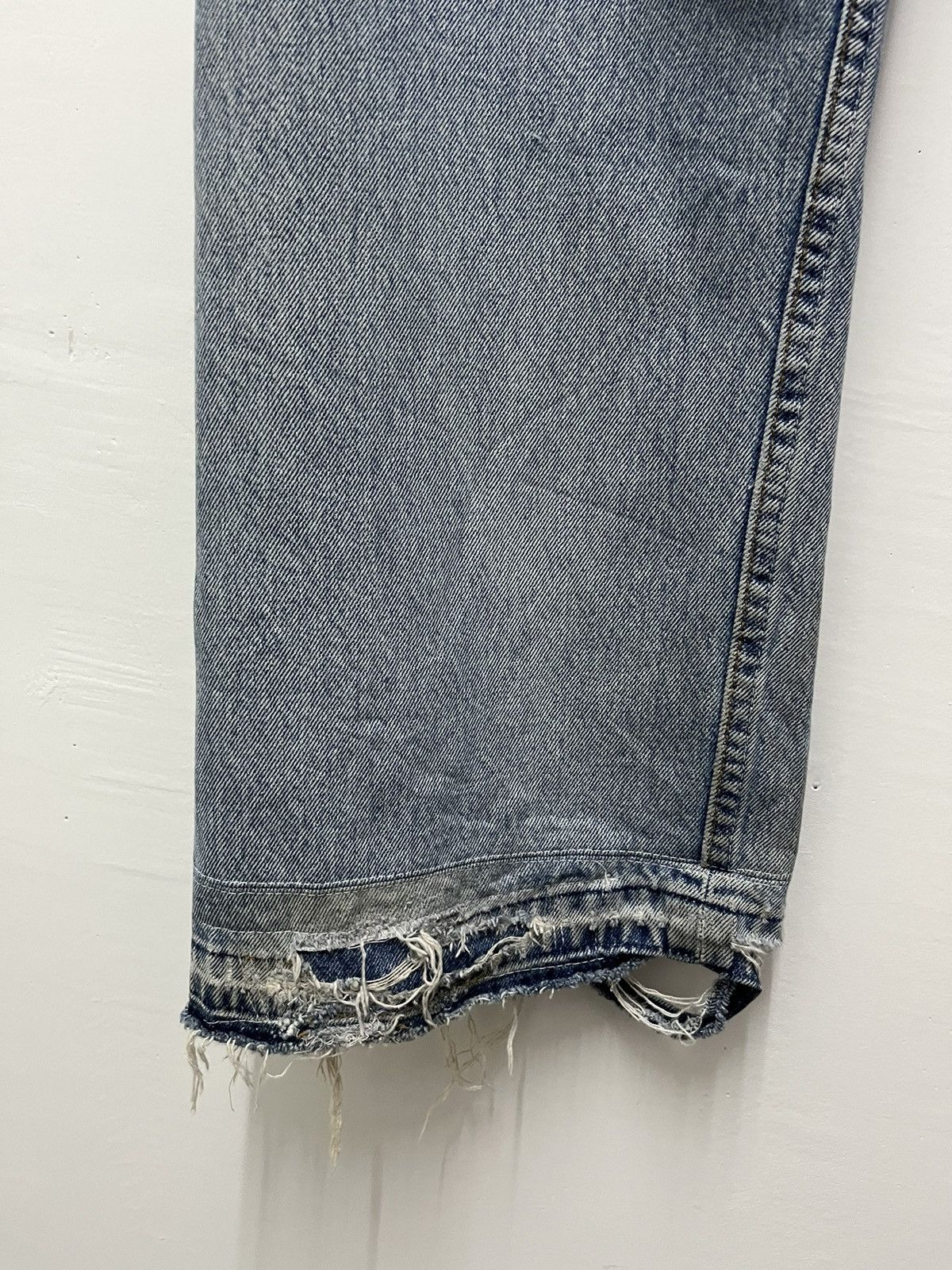 Japanese Brand Distressed Weyep By Yuya Moribe Rebuild Denim Size US 34 / EU 50 - 9 Thumbnail