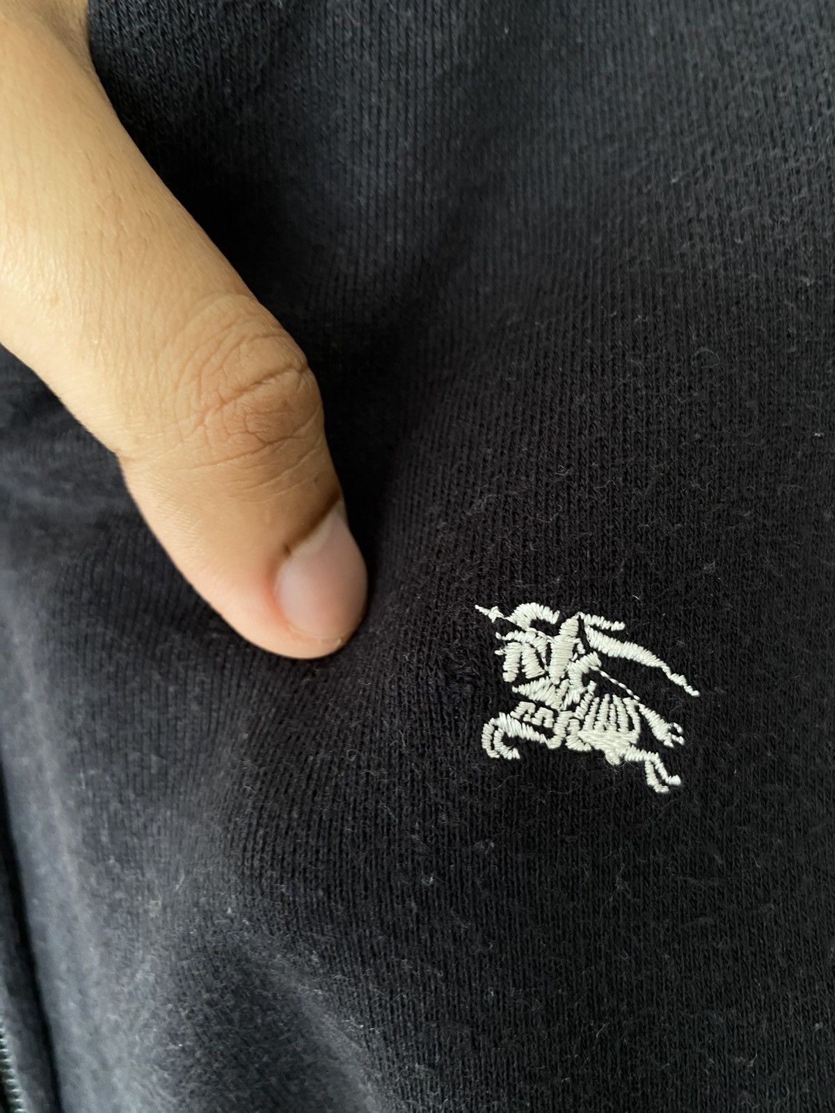 Burberry Vintage Burberry Black Label Checkered Hoodie Sweater Size US M / EU 48-50 / 2 - 13 Thumbnail
