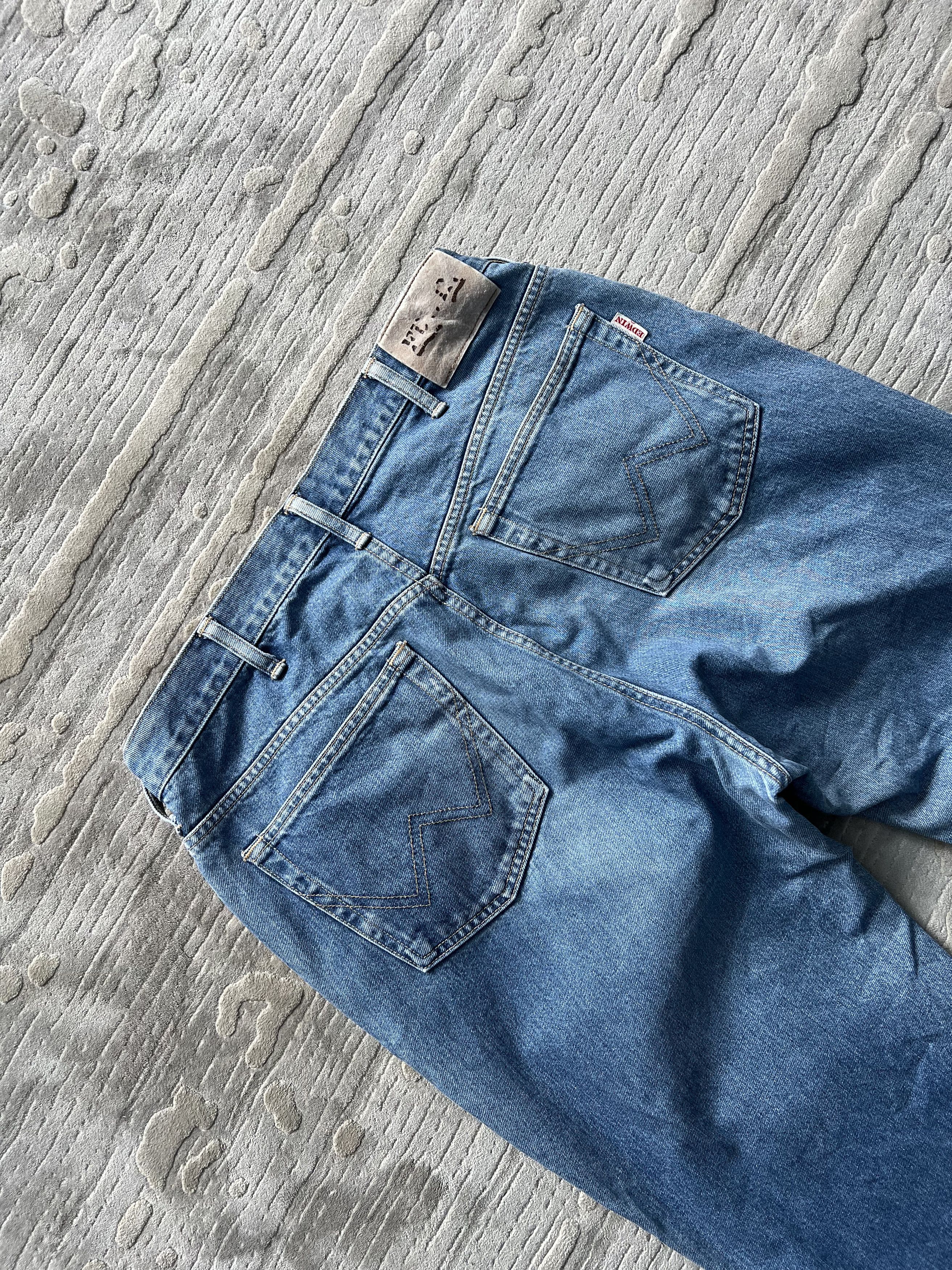 Edwin Edwin vintage retro denim jeans pants hype men's VTG Size US 33 - 7 Thumbnail