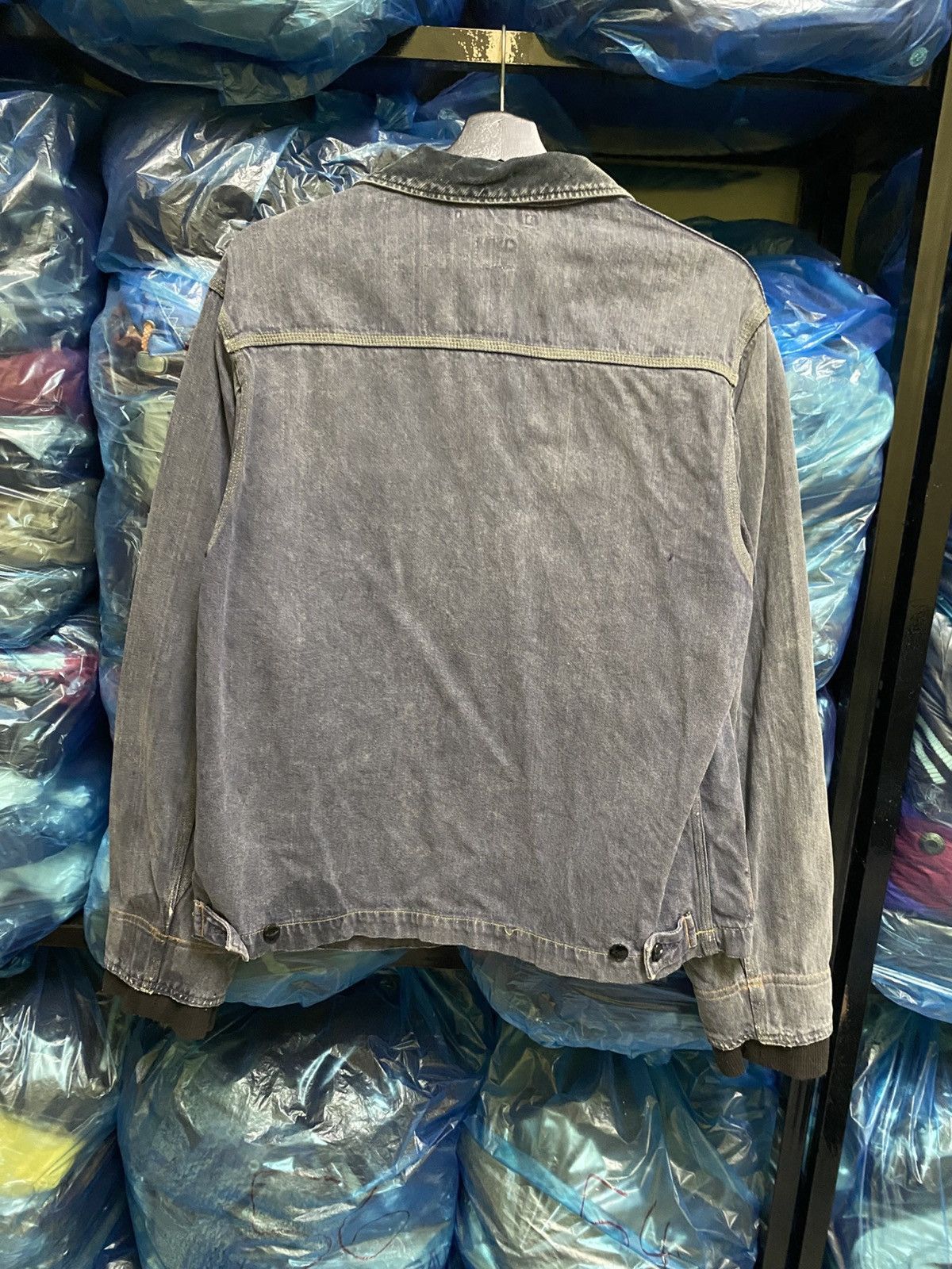 Japanese Brand Vintage SYNAPS Denim Work Jacket Japan Style Zip-Up Size US S / EU 44-46 / 1 - 7 Thumbnail