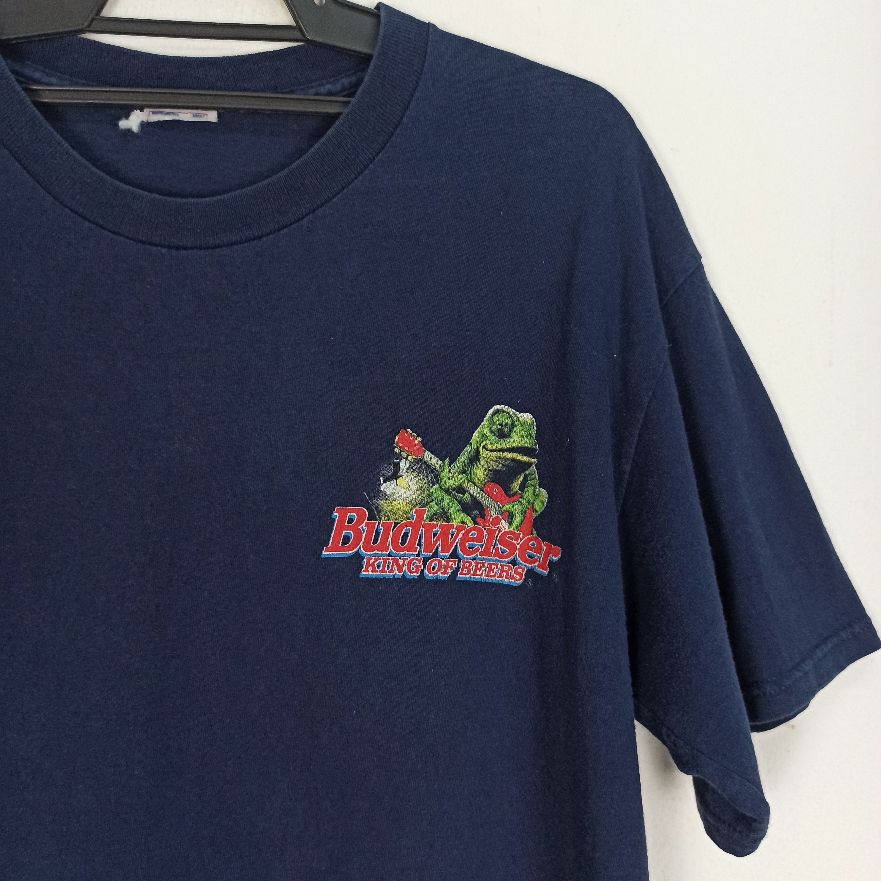 Budweiser Vintage Budweiser King Of Beers T-shirts Size US L / EU 52-54 / 3 - 5 Thumbnail