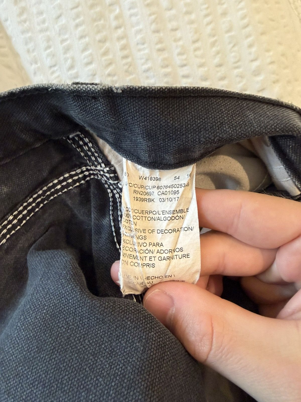 Dickies DICKIES WASHED PANTS Size US 33 - 9 Thumbnail