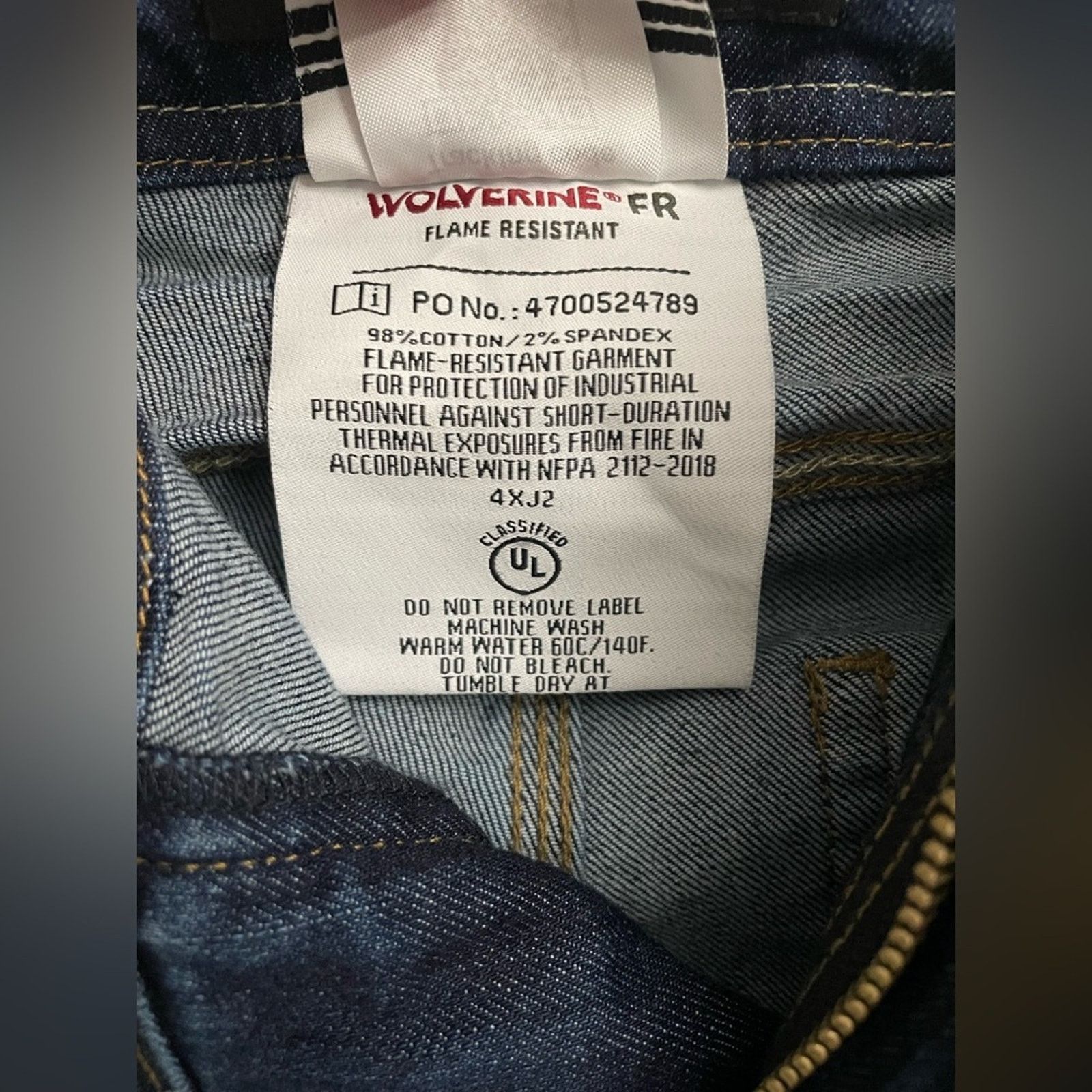 Wolverine Wolverine Women's Fr stretch Straight Leg Curvy Jeans 12 Size 34" / US 12 / IT 48 - 6 Thumbnail