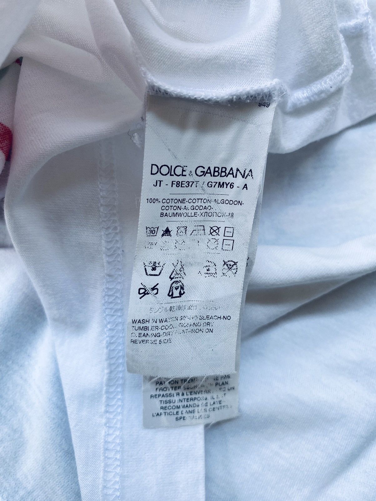 Dolce & Gabbana Vintage Dolce&Gabbana Rare Tees Size S / US 4 / IT 40 - 5 Thumbnail