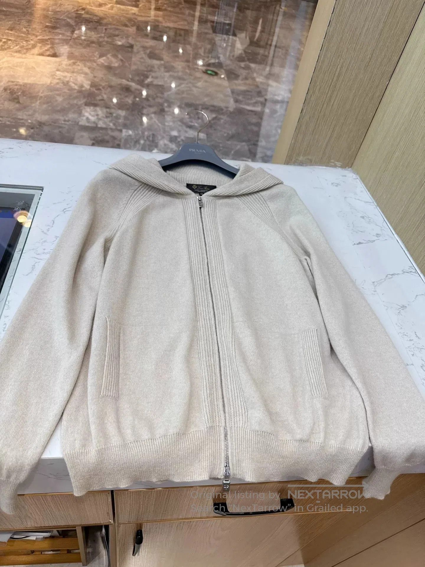 Loro Piana Loro Piana Cashmere Zip Hoodie Sweater. Size US S / EU 44-46 / 1 - 2 Thumbnail