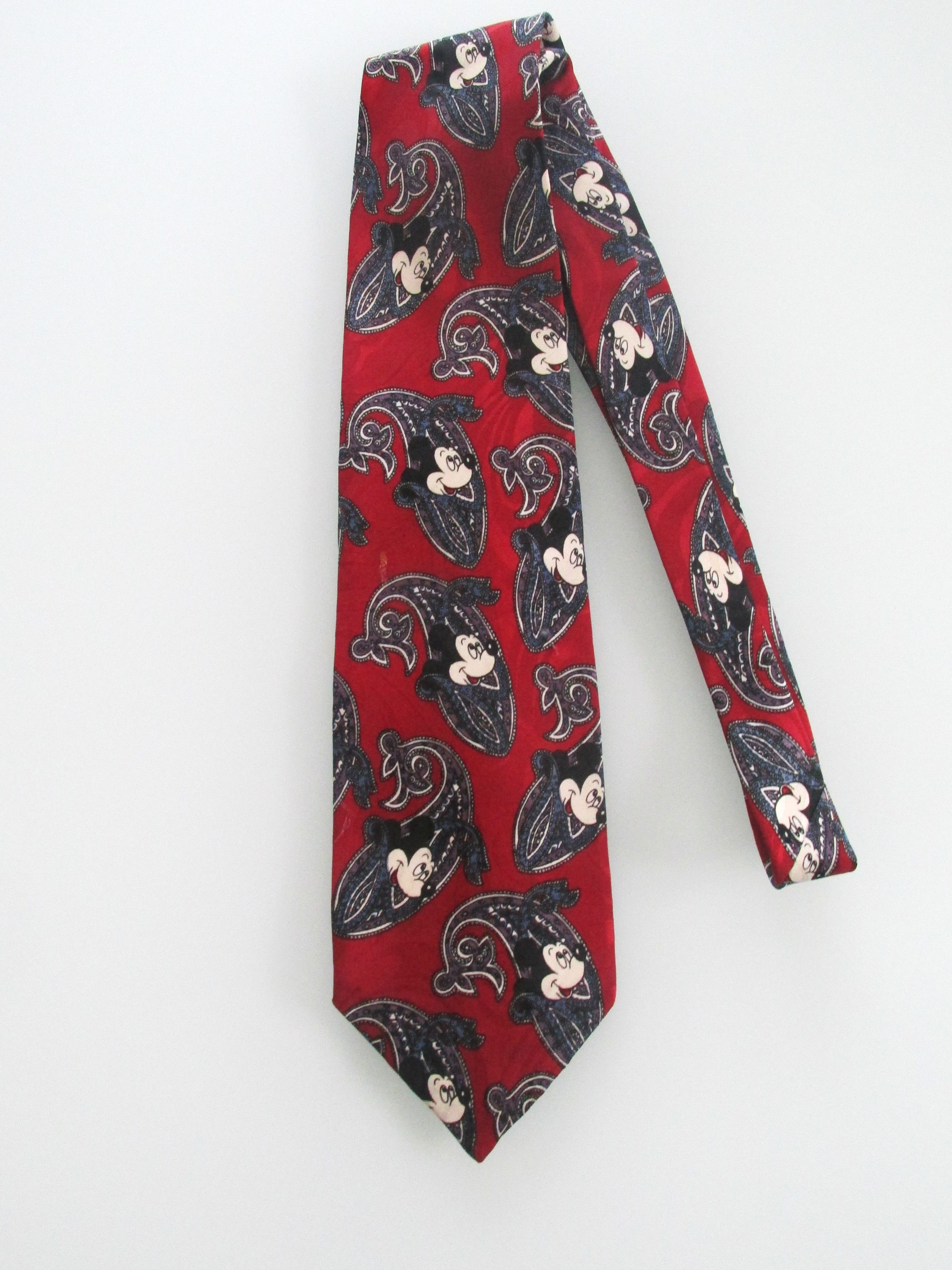 Disney Mickey Mouse/Disney Men's Tie Size ONE SIZE - 1 Thumbnail