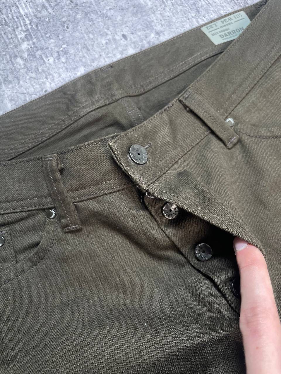 Diesel Vintage 00s Diesel Darron Bootcut Brown Denim Jeans Y2K Size US 34 / EU 50 - 7 Thumbnail
