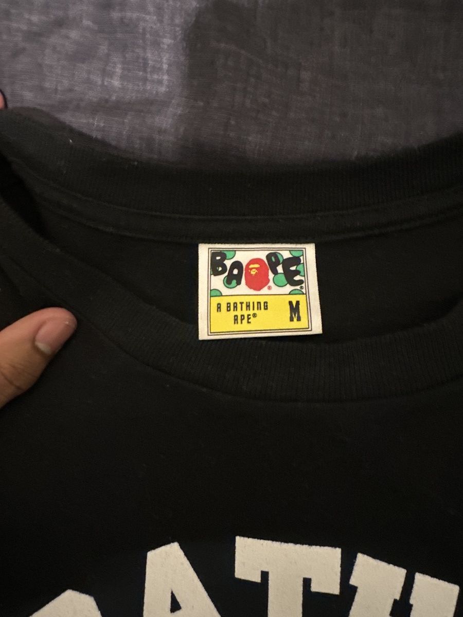Bape Black Bape T-Shirt Size US M / EU 48-50 / 2 - 3 Thumbnail