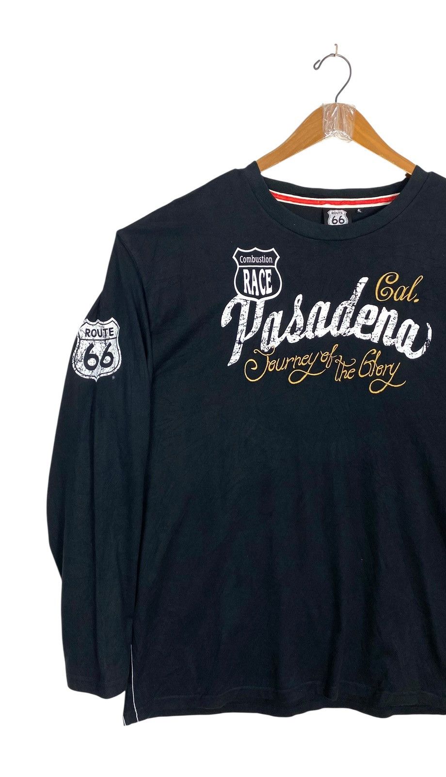 Route 66 Rare‼️ Route 66 Pasadena Sweatshirt Big Logo Size US L / EU 52-54 / 3 - 4 Thumbnail