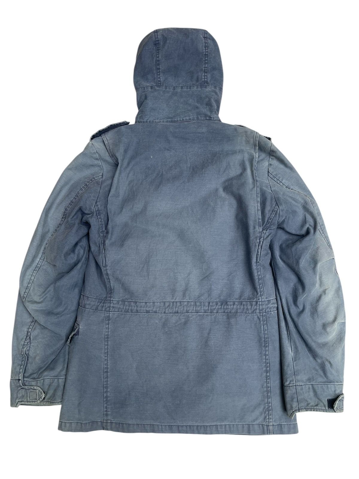 Vintage Vintage Salt & Pepper Military Jacket Made in Japan Fabric Size US S / EU 44-46 / 1 - 2 Thumbnail