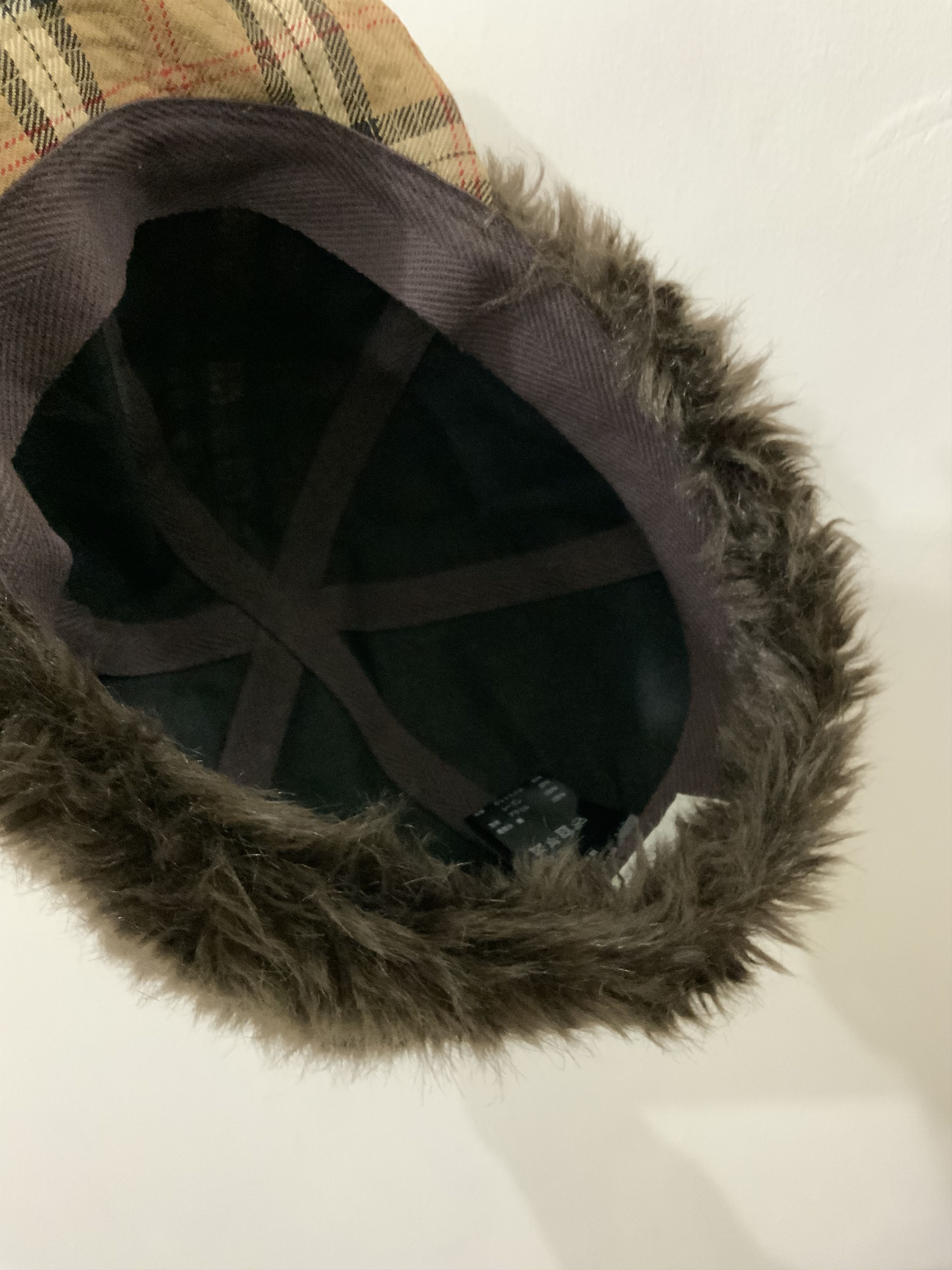 Japanese Brand Gloria Cordes Tokyo Fur inspired by Burberry Trooper Hat Size ONE SIZE - 8 Thumbnail
