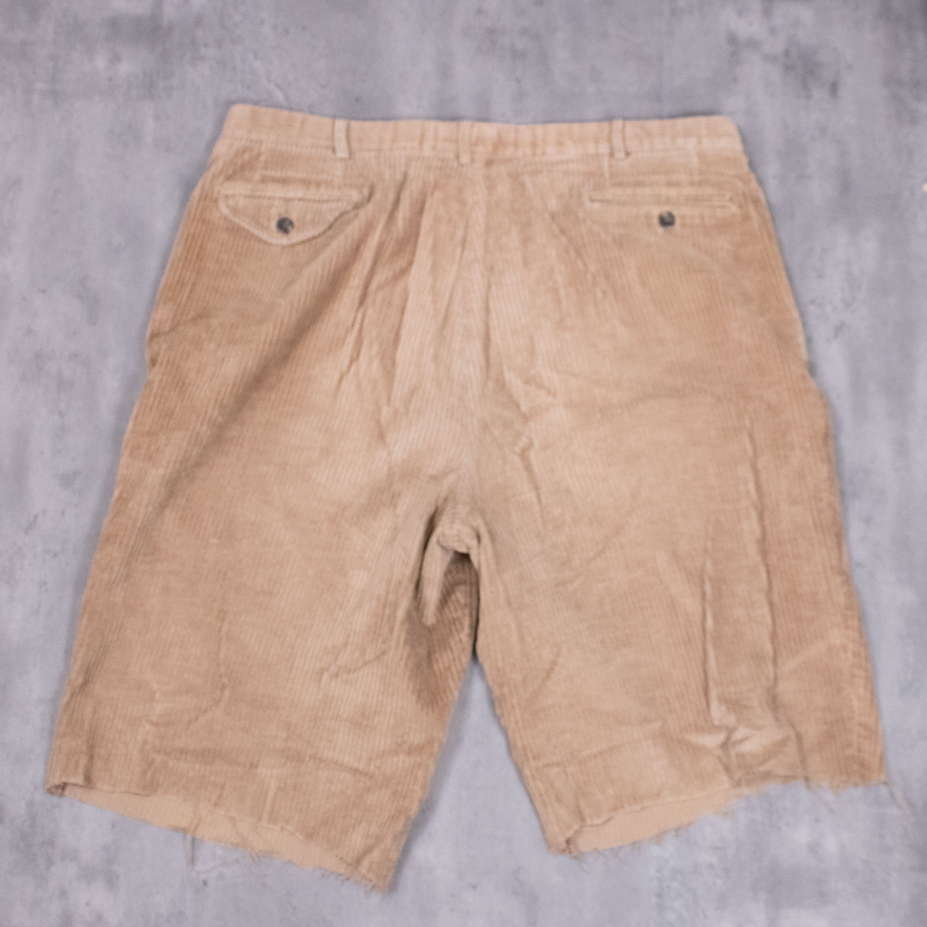 Vintage Vintage 1980’s Baggy Relax Fit Wide Legged Courodry Shorts Size US 38 / EU 54 - 10 Thumbnail