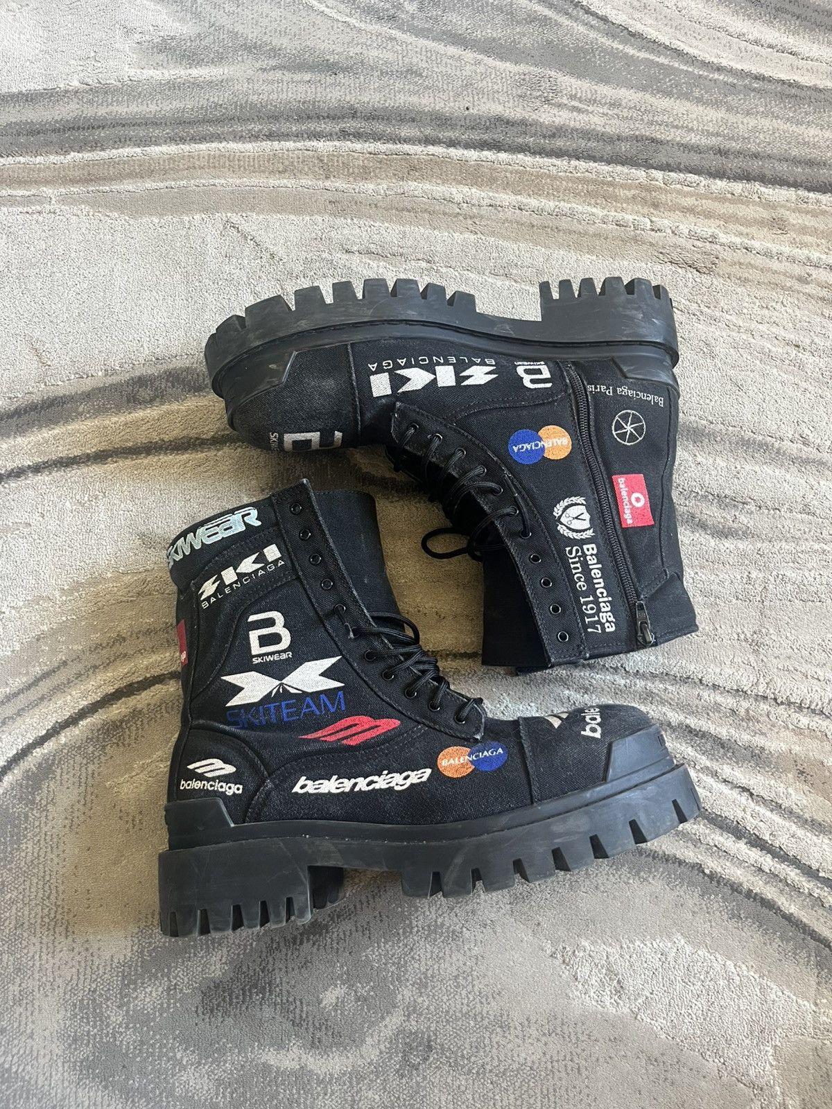 Balenciaga Croc Strike Boot | Grailed