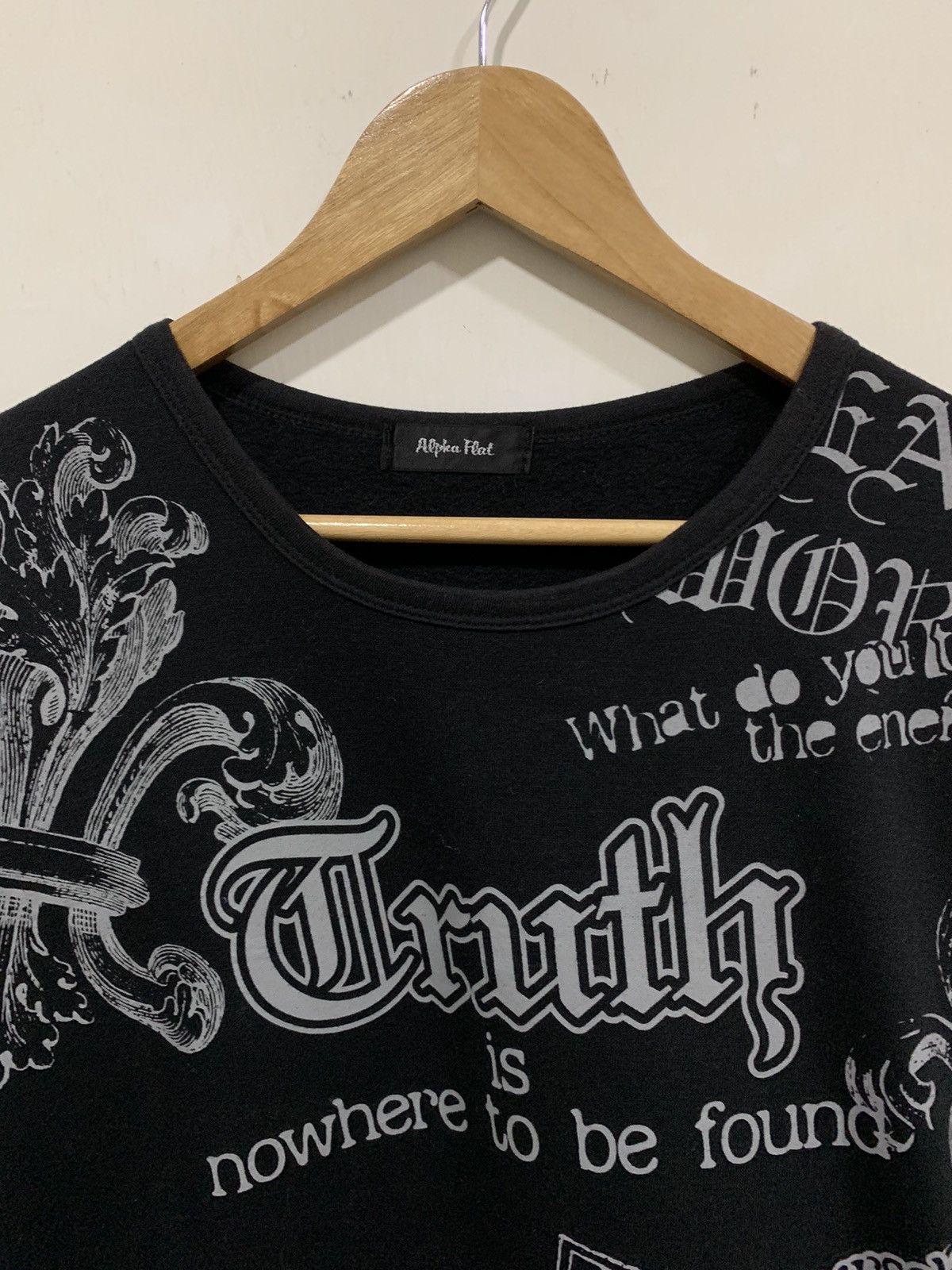If Six Was Nine Alpha Flat Gothic Punk Grunge Ifsixwasnine Style sweater Size L / US 10 / IT 46 - 6 Thumbnail