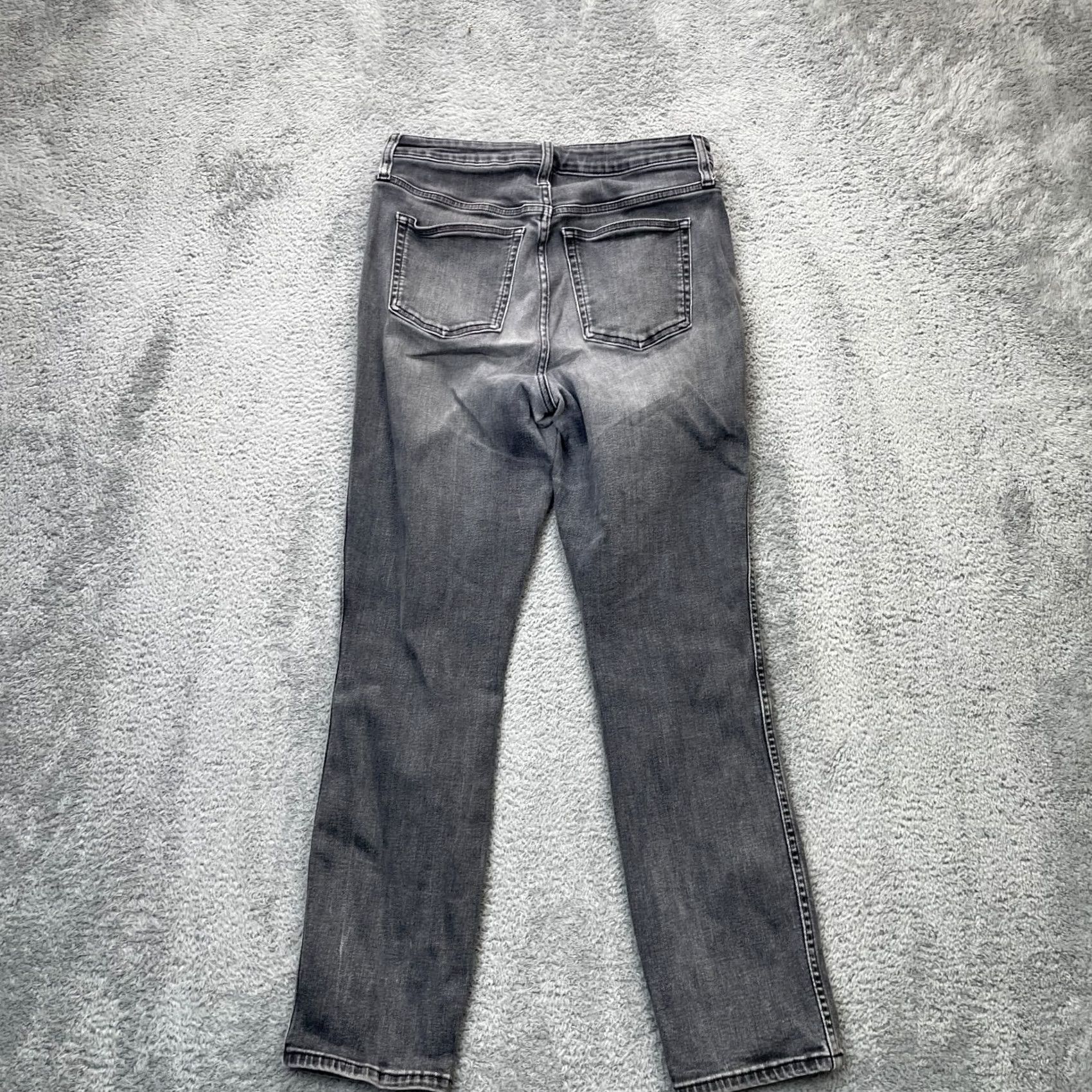 J.Crew J. Crew Jeans Womens Slim Straight Leg Denim Cotton Spandex Gray 29 Inseam 27 N/A Size 29" - 7 Thumbnail