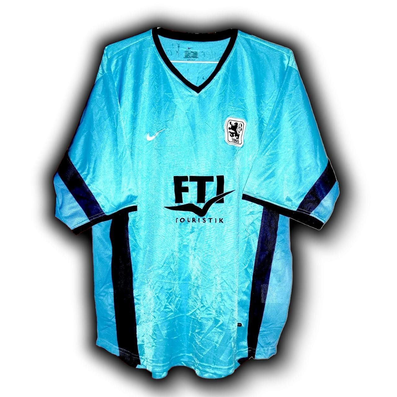 Nike TSV 1860 Munchen Munich 2001 2002 2003 Shirt Jersey Size US L / EU 52-54 / 3 - 2 Thumbnail