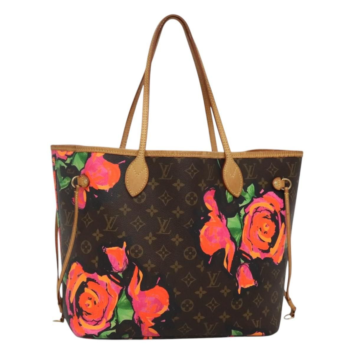 Louis Vuitton Monogram Rose Neverfull Mm Tote Bag M48613 Lv Auth Ba900A, Women's