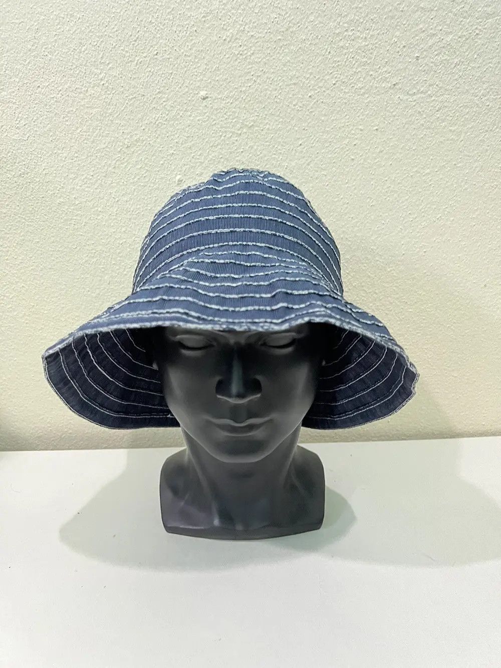 Courreges Corruges Patchwork Design Bucket Hat Size ONE SIZE - 2 Thumbnail
