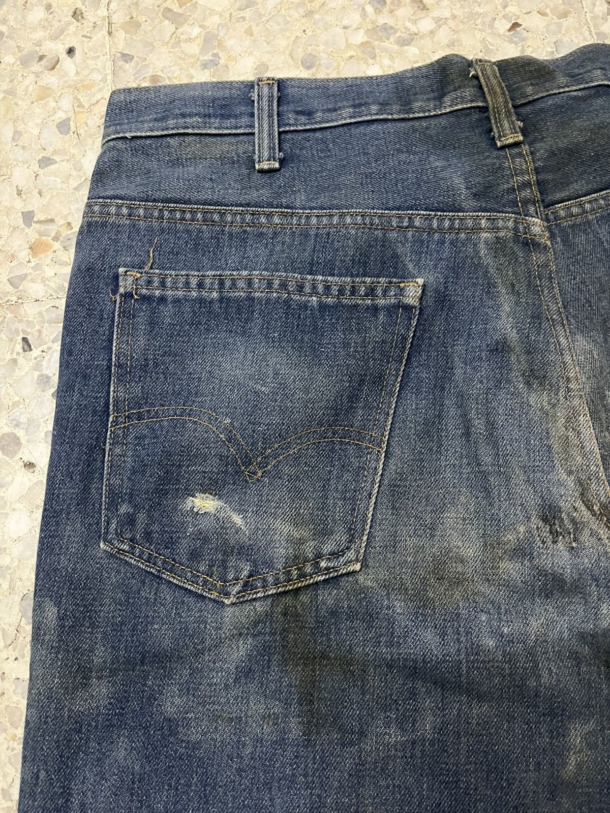 Levi's True crazy vintage rare 70s levis oren tag 646 bell bottom Size US 37 - 6 Thumbnail