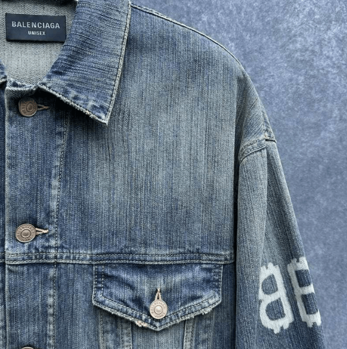 Balenciaga Balenciaga Denim Jacket Size US XXS / EU 40 - 6 Thumbnail
