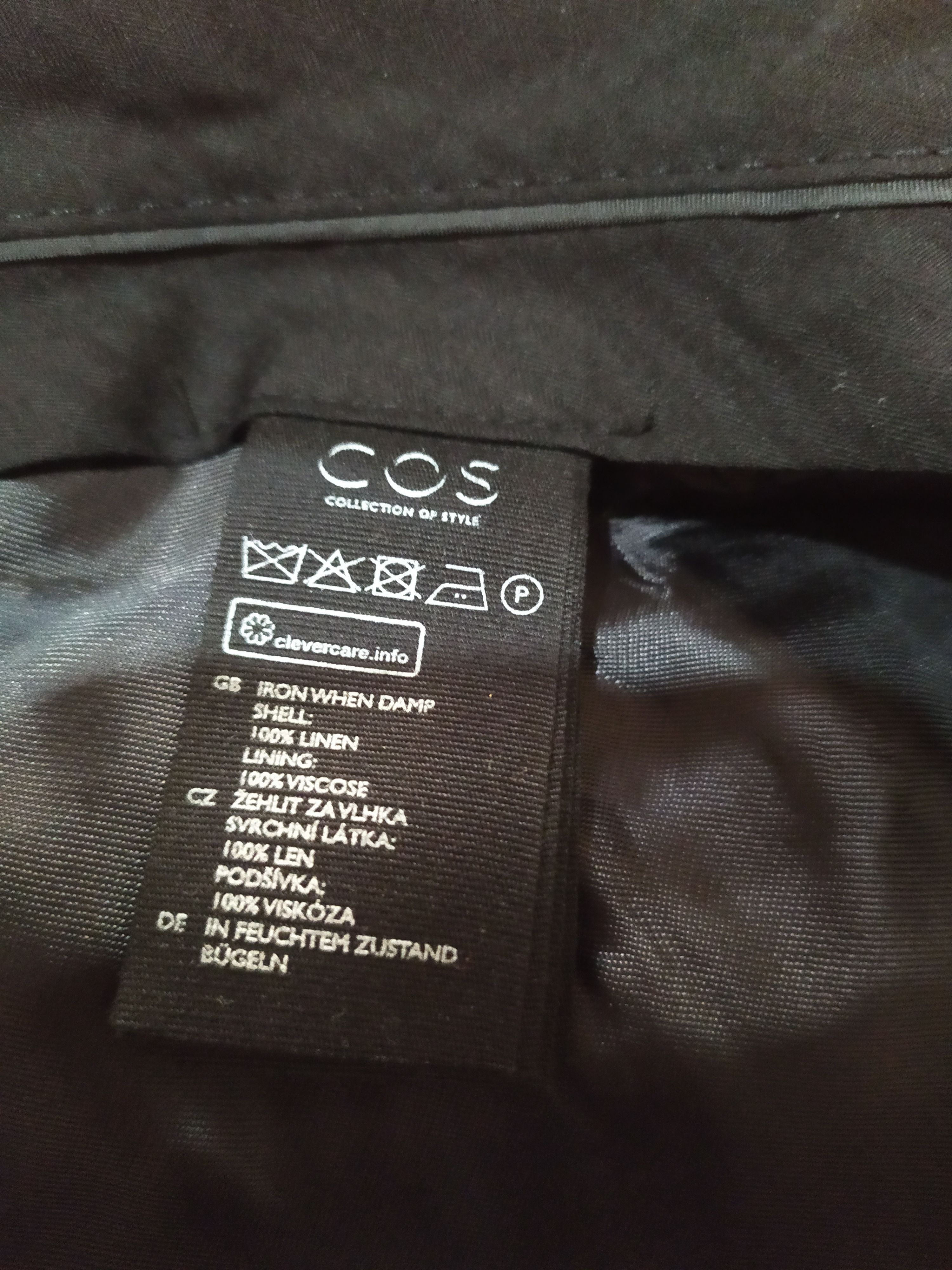 Cos COS MENS TROUSERS 100% LINEN SIZE 48 Size US 32 / EU 48 - 5 Thumbnail