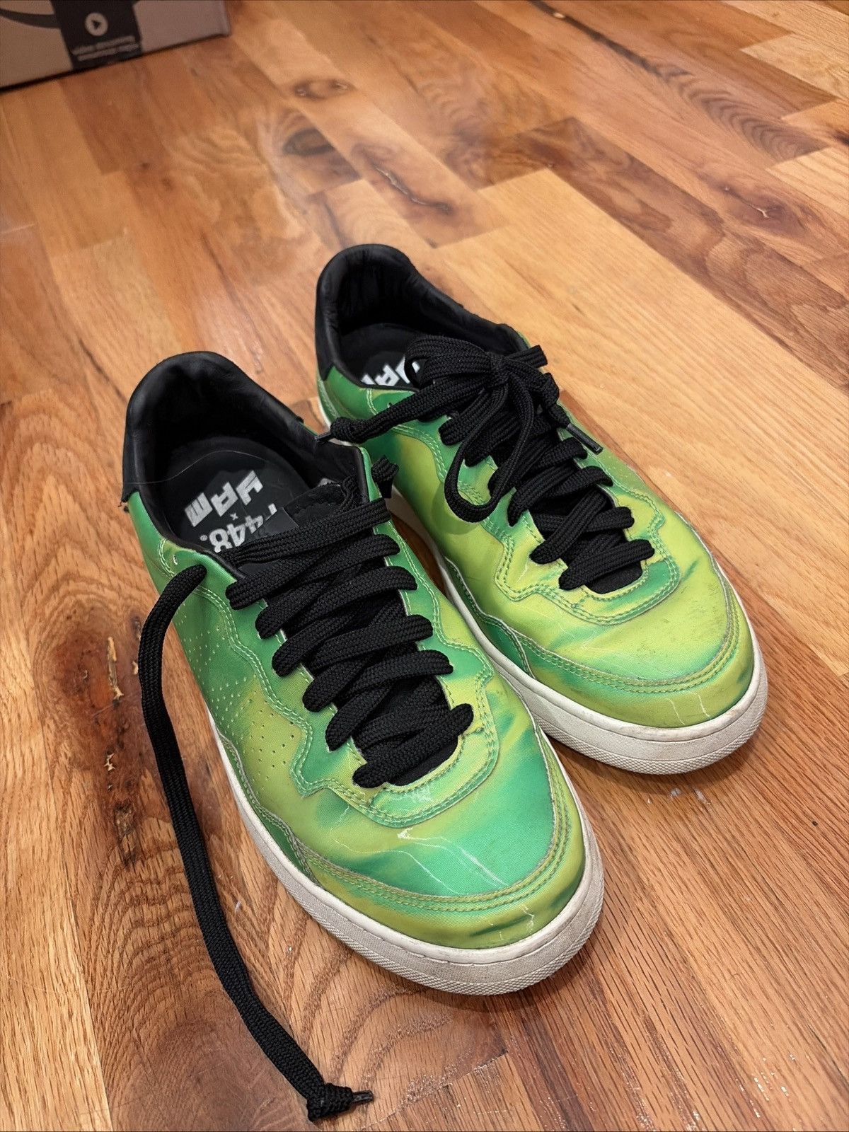 P448 P448 x YAM low top skater green sneakers size 7.5 Size US 7.5 / IT 37.5 - 1 Thumbnail
