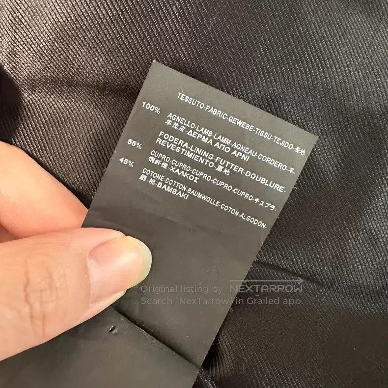 Saint Laurent Paris Saint Laurent Paris Classic Sheepskin Biker Jacket with St Size XS / US 0-2 / IT 36-38 - 9 Thumbnail