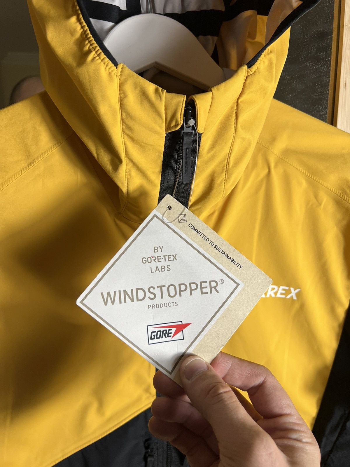 Adidas ADIDAS TERREX TRACK SOFTSHELL JACKET MEN Gore-Tex Gorpcore Size US M / EU 48-50 / 2 - 6 Thumbnail