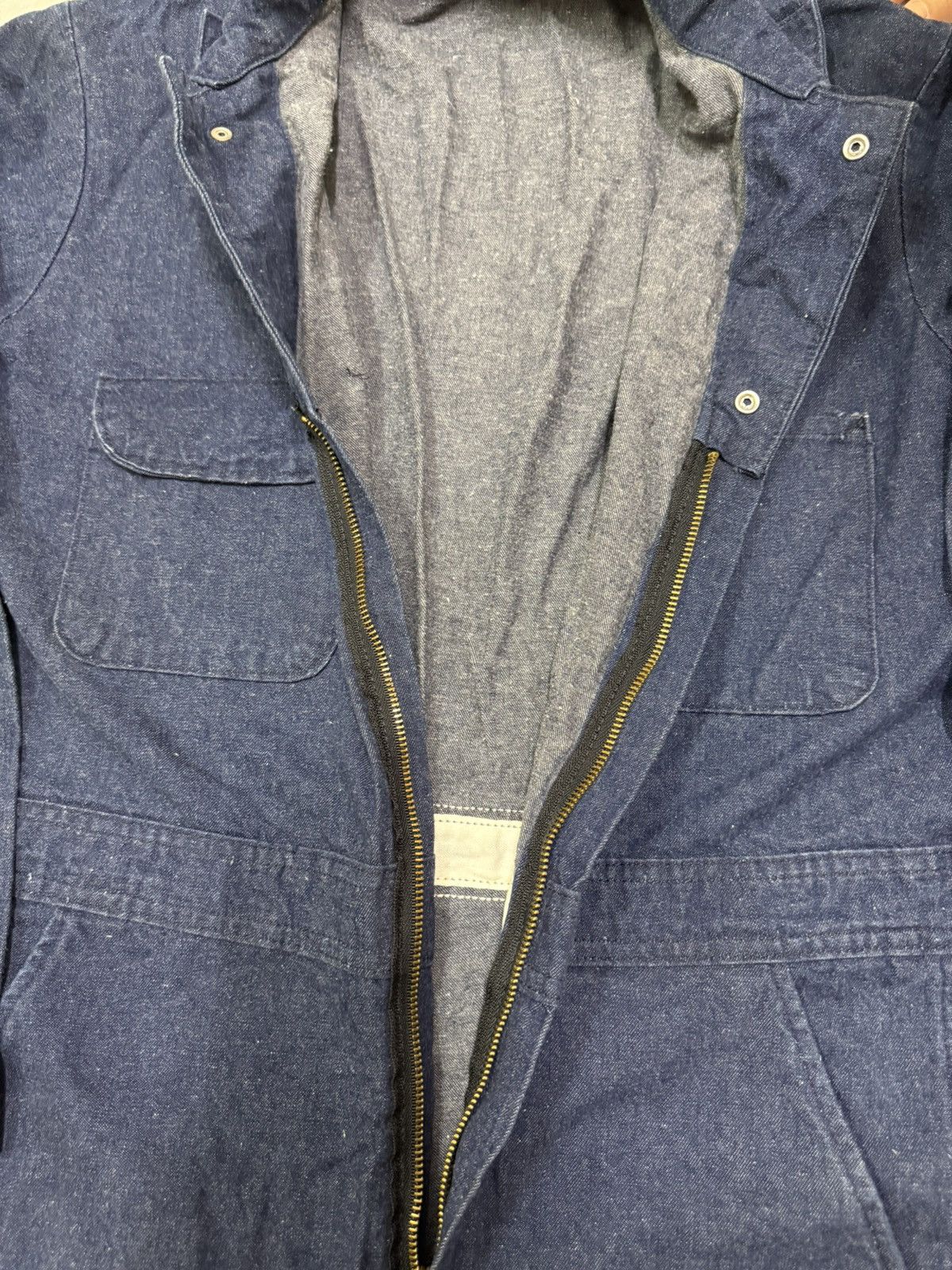Vintage Unbranded Carpenter Denim Overall Size US 36 / EU 52 - 7 Thumbnail