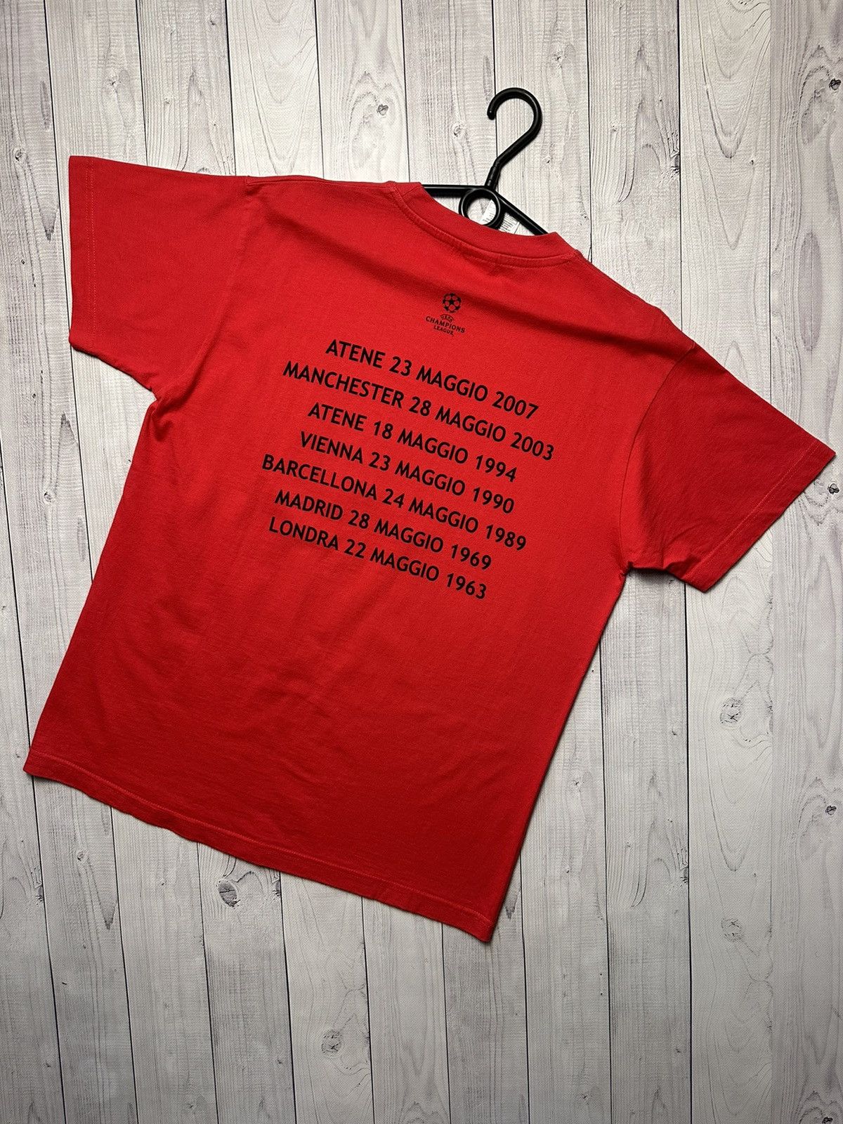 Adidas × Vintage Vintage AC Milan Champions League winners soccer tee Adidas Size US S / EU 44-46 / 1 - 6 Thumbnail