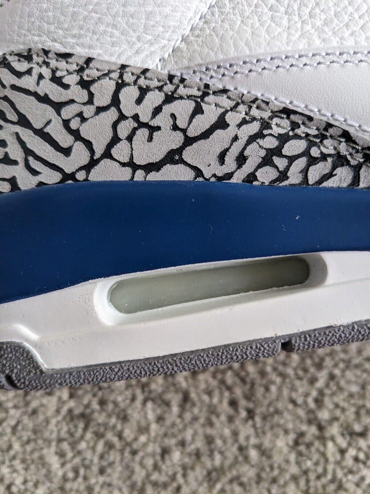 Jordan Brand 2011 Nike Air Jordan 3 III Retro OG True Blue 136064 104 Size US 10.5 / EU 43-44 - 5 Thumbnail
